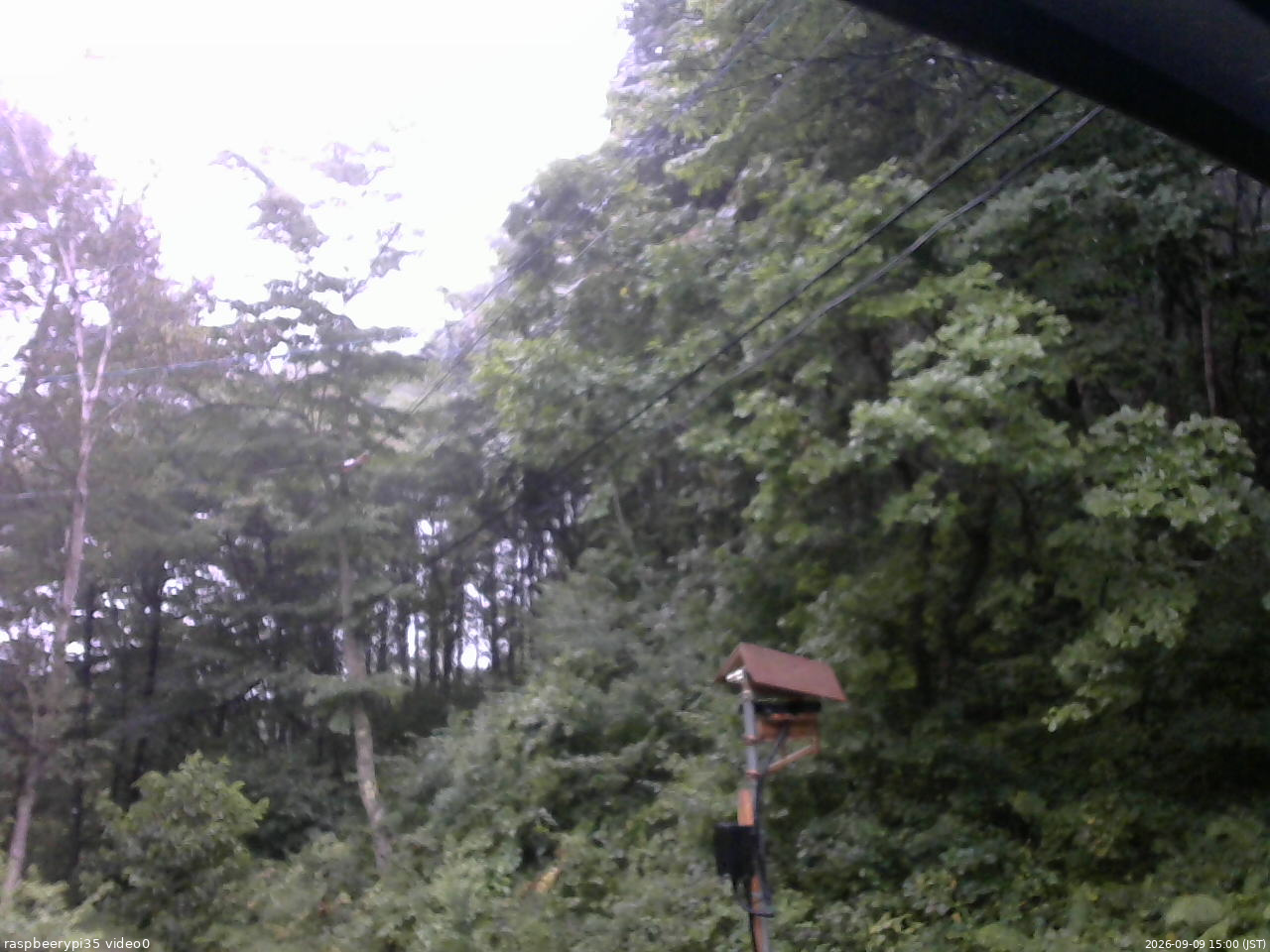 長野県菅平高原 ゆたか山荘 温度計 2026/09/09 15:00