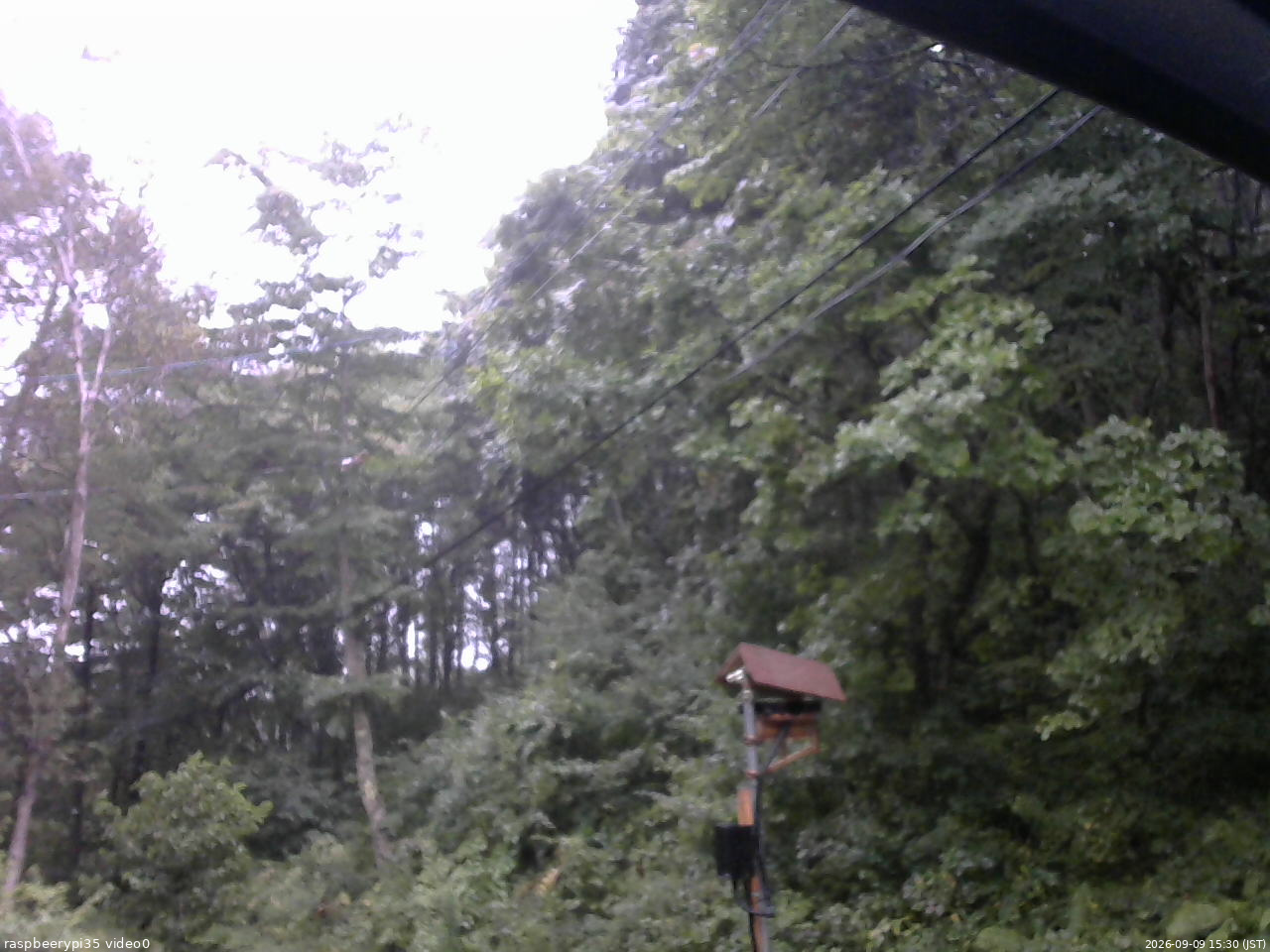 長野県菅平高原 ゆたか山荘 温度計 2026/09/09 15:30