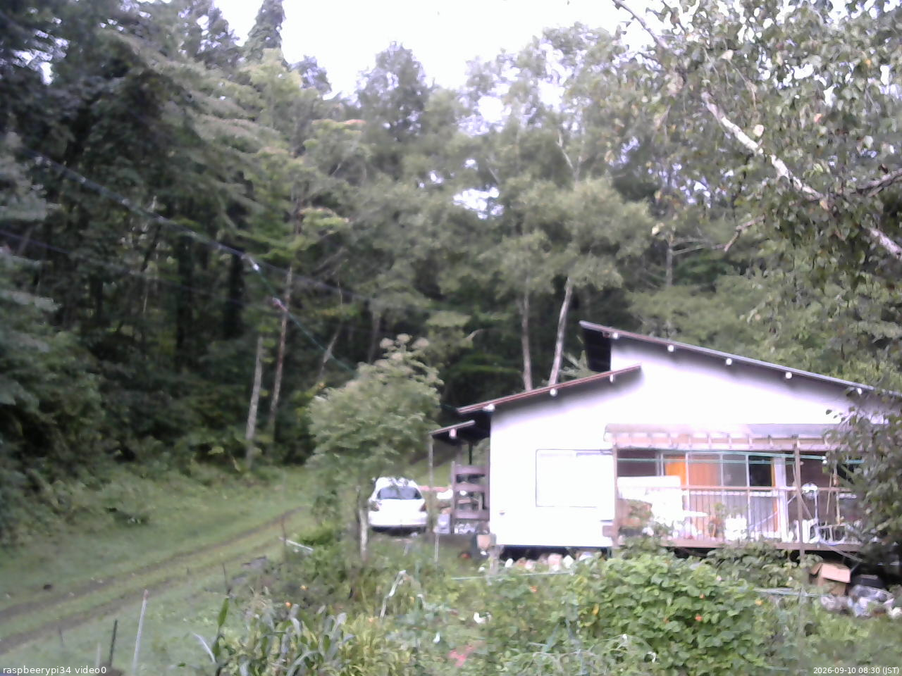 長野県菅平高原 ゆたか山荘 西側(坂上) 2026/09/10 08:30