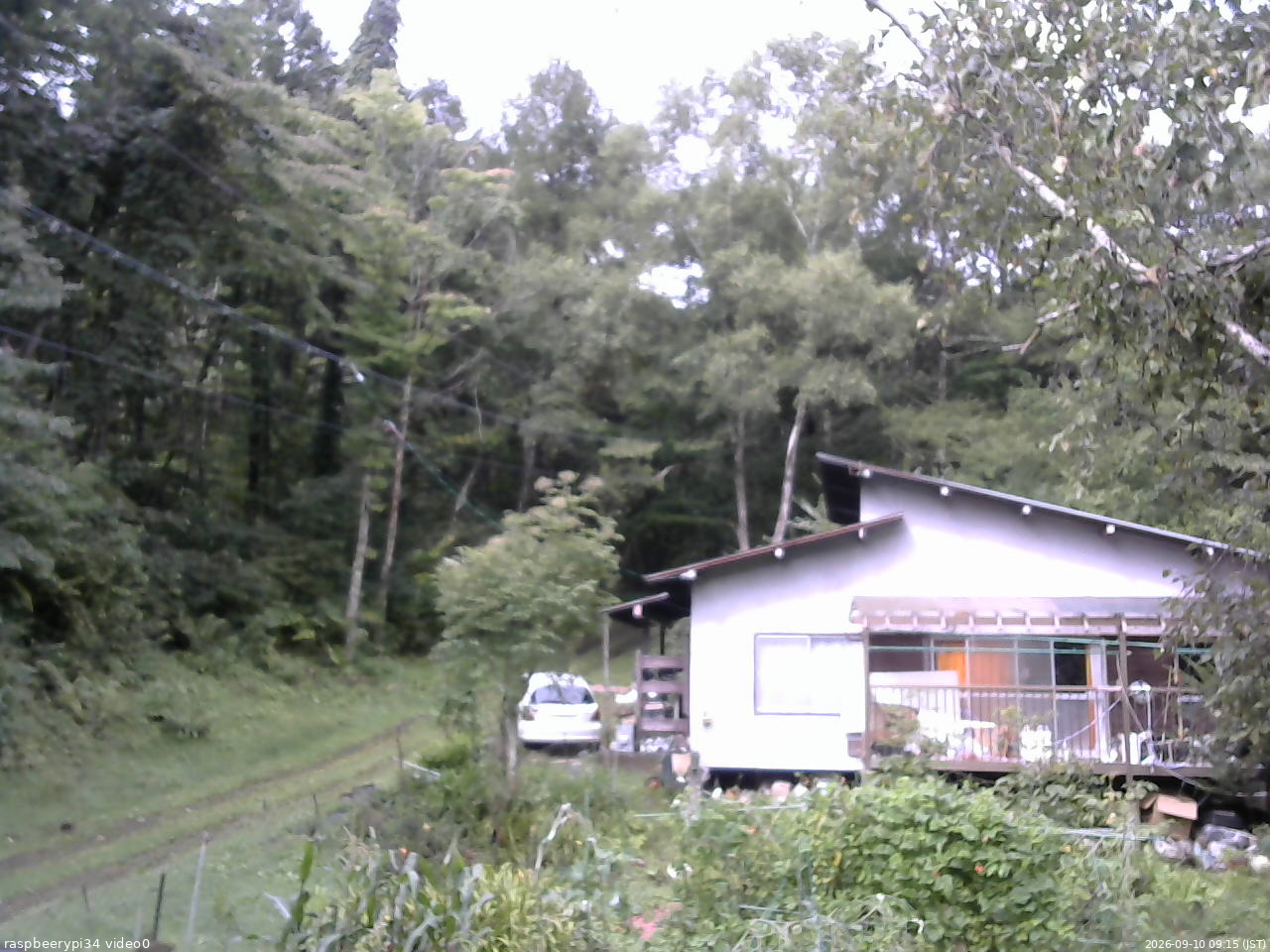 長野県菅平高原 ゆたか山荘 西側(坂上) 2026/09/10 09:15