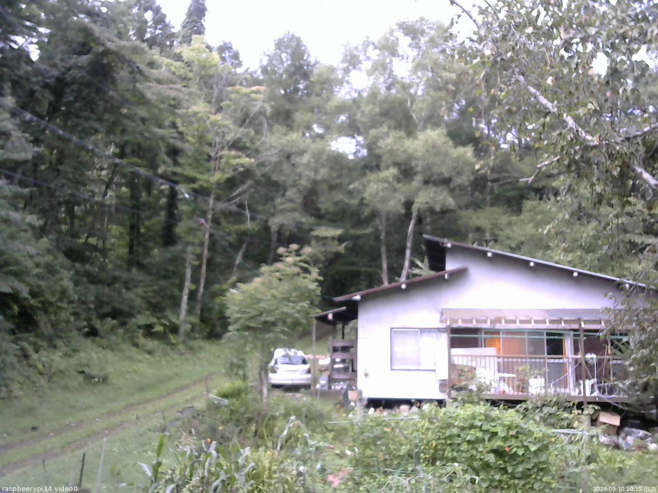 長野県菅平高原 ゆたか山荘 西側(坂上) 2026/09/10 10:15