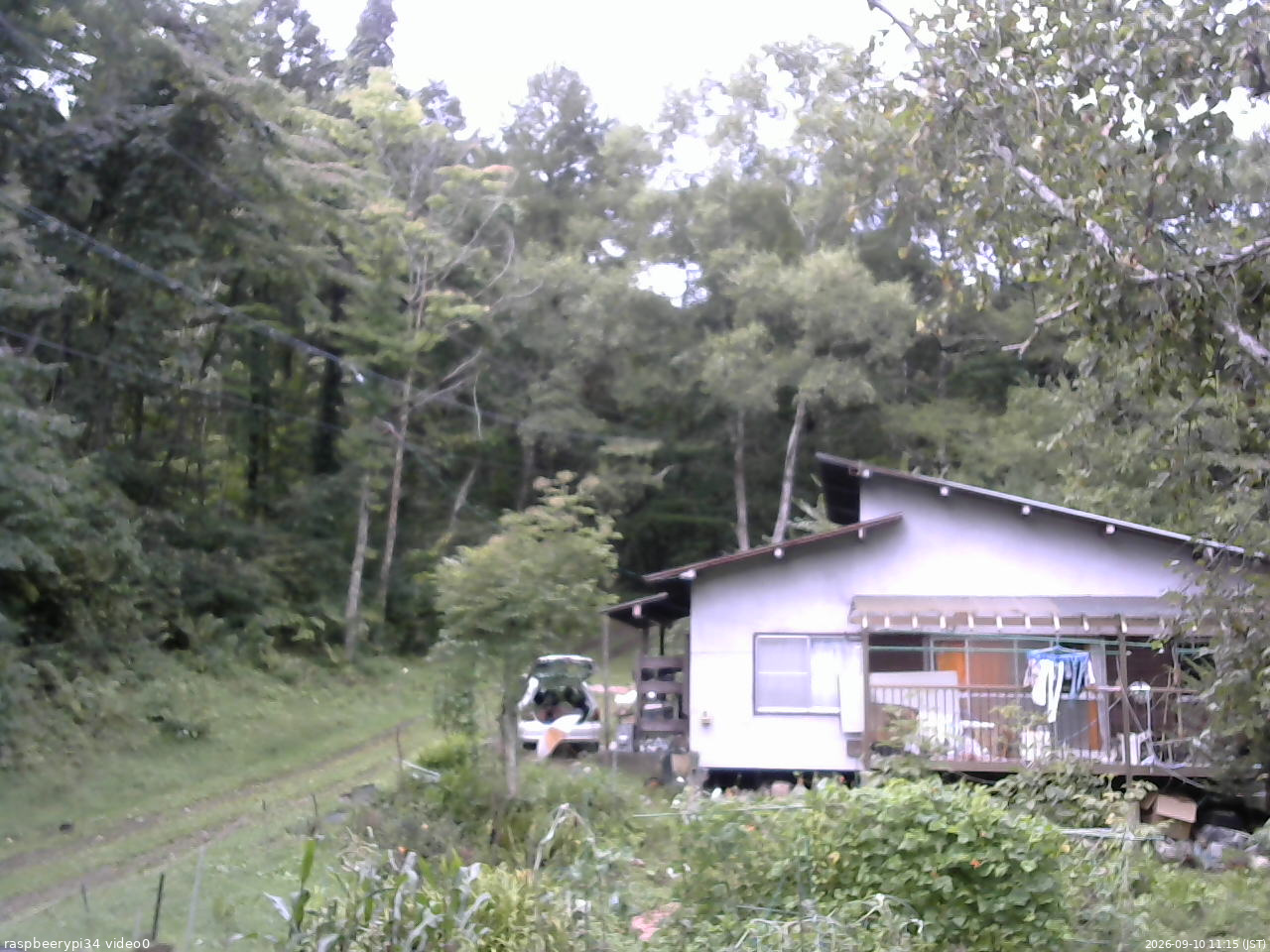 長野県菅平高原 ゆたか山荘 西側(坂上) 2026/09/10 11:15