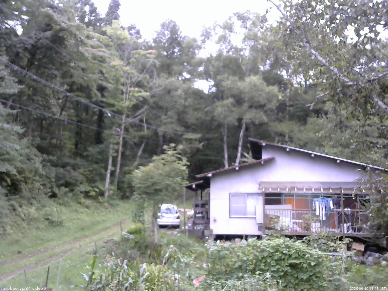 長野県菅平高原 ゆたか山荘 西側(坂上) 2026/09/10 15:45