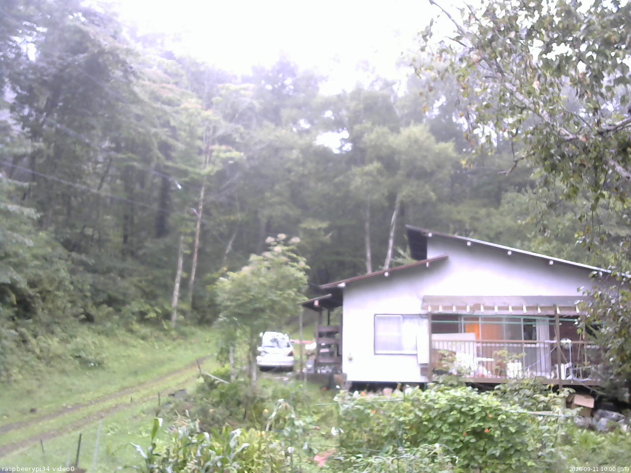 長野県菅平高原 ゆたか山荘 西側(坂上) 2026/09/11 10:00