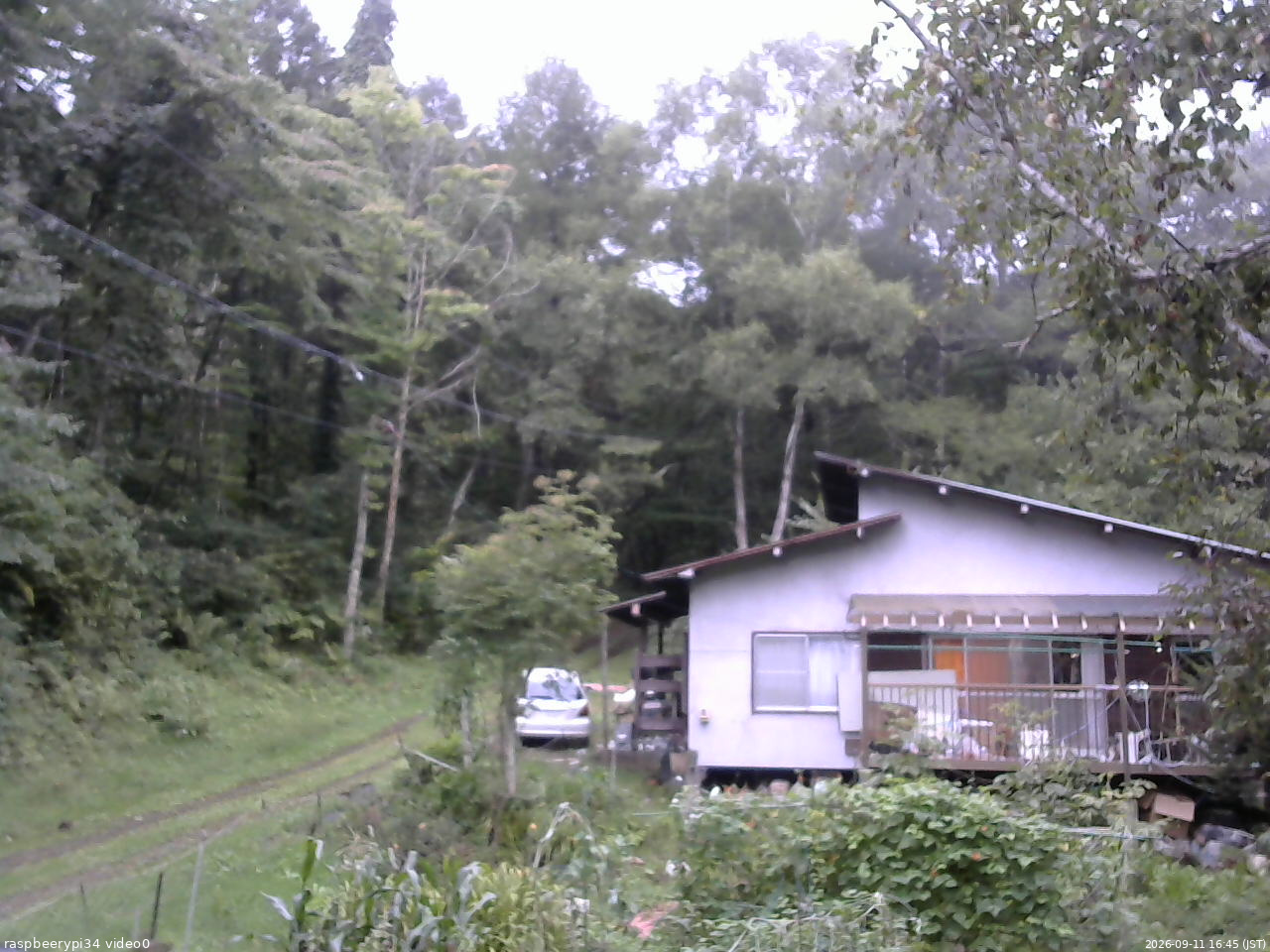 長野県菅平高原 ゆたか山荘 西側(坂上) 2026/09/11 16:45