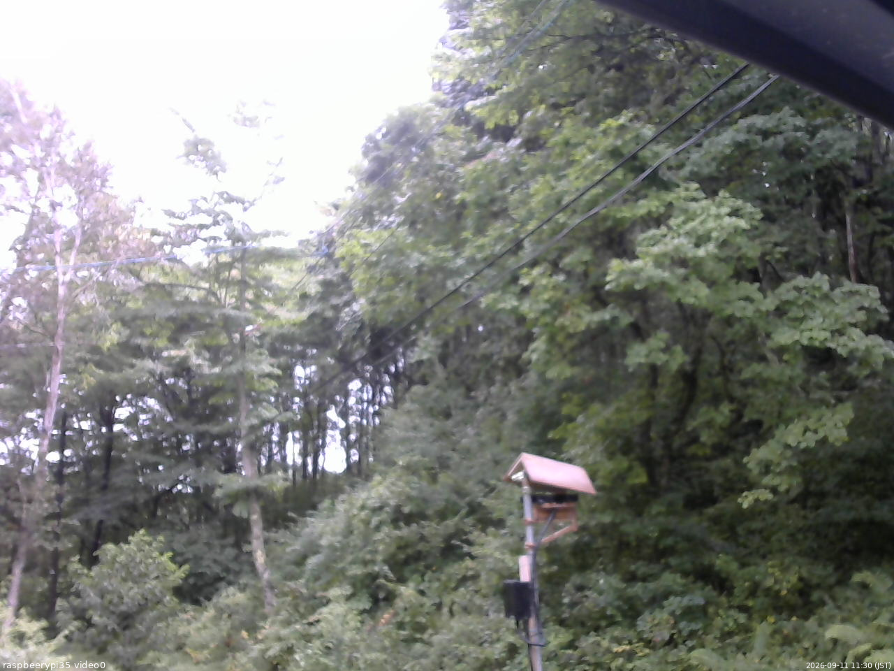 長野県菅平高原 ゆたか山荘 温度計 2026/09/11 11:30