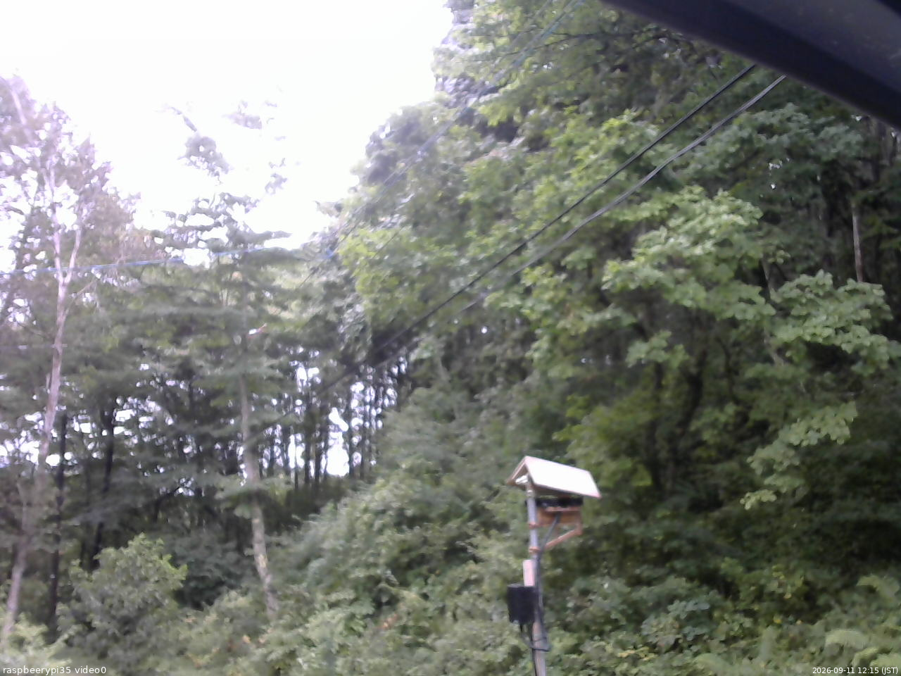 長野県菅平高原 ゆたか山荘 温度計 2026/09/11 12:15