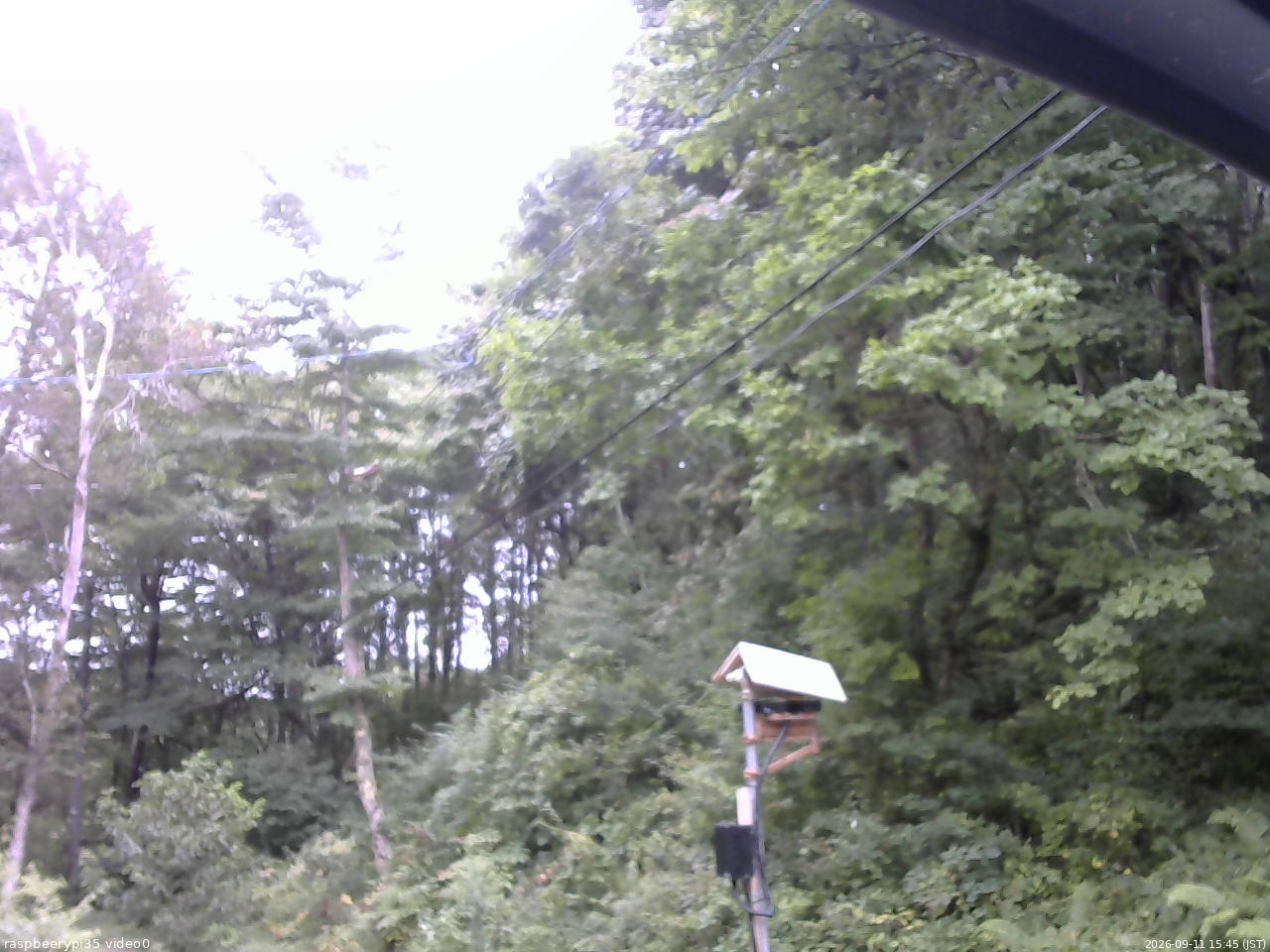 長野県菅平高原 ゆたか山荘 温度計 2026/09/11 15:45