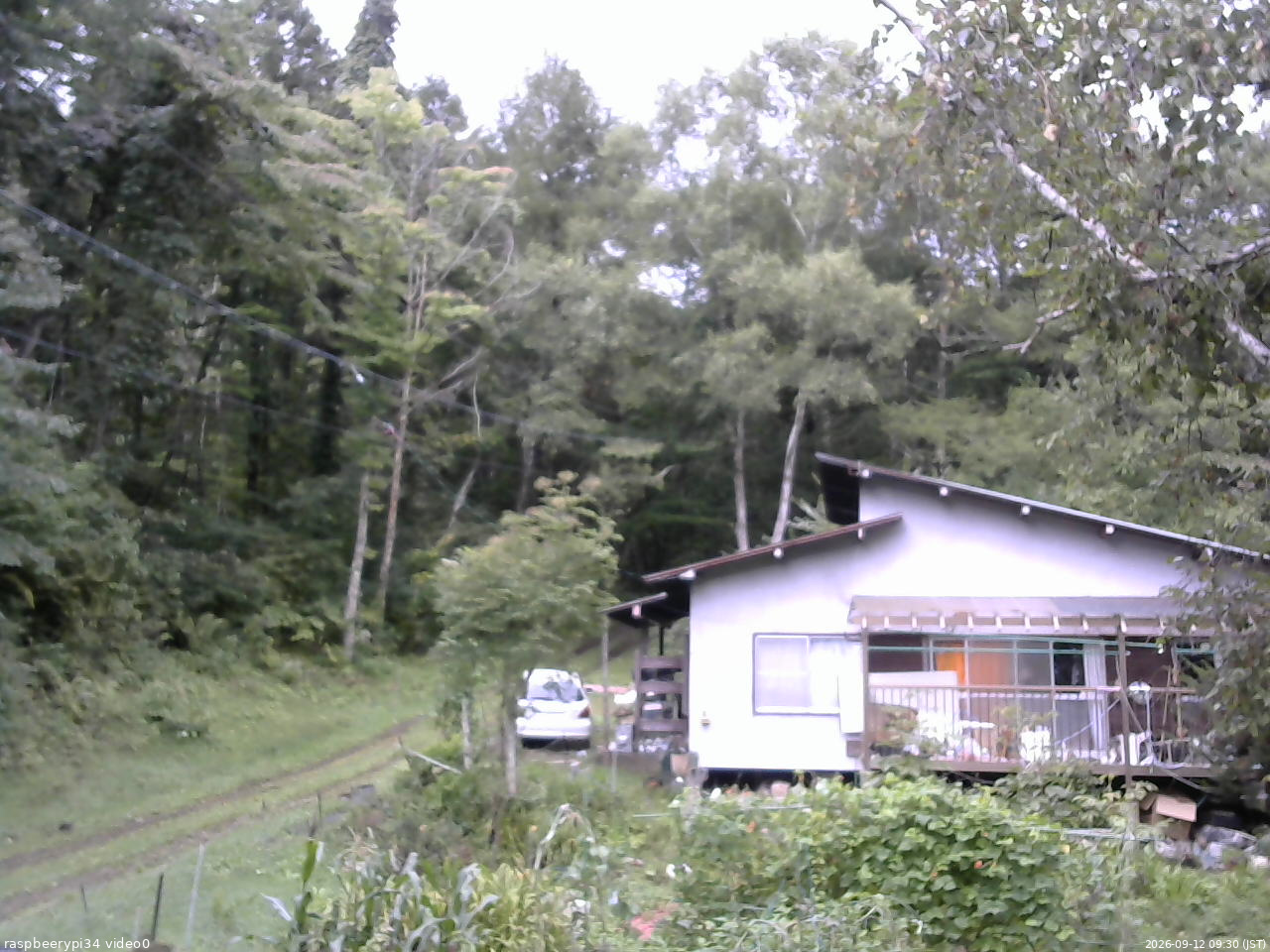 長野県菅平高原 ゆたか山荘 西側(坂上) 2026/09/12 09:30