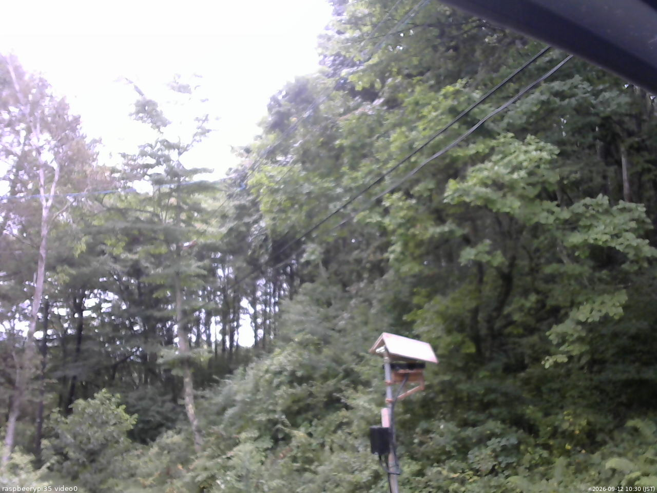 長野県菅平高原 ゆたか山荘 温度計 2026/09/12 10:30