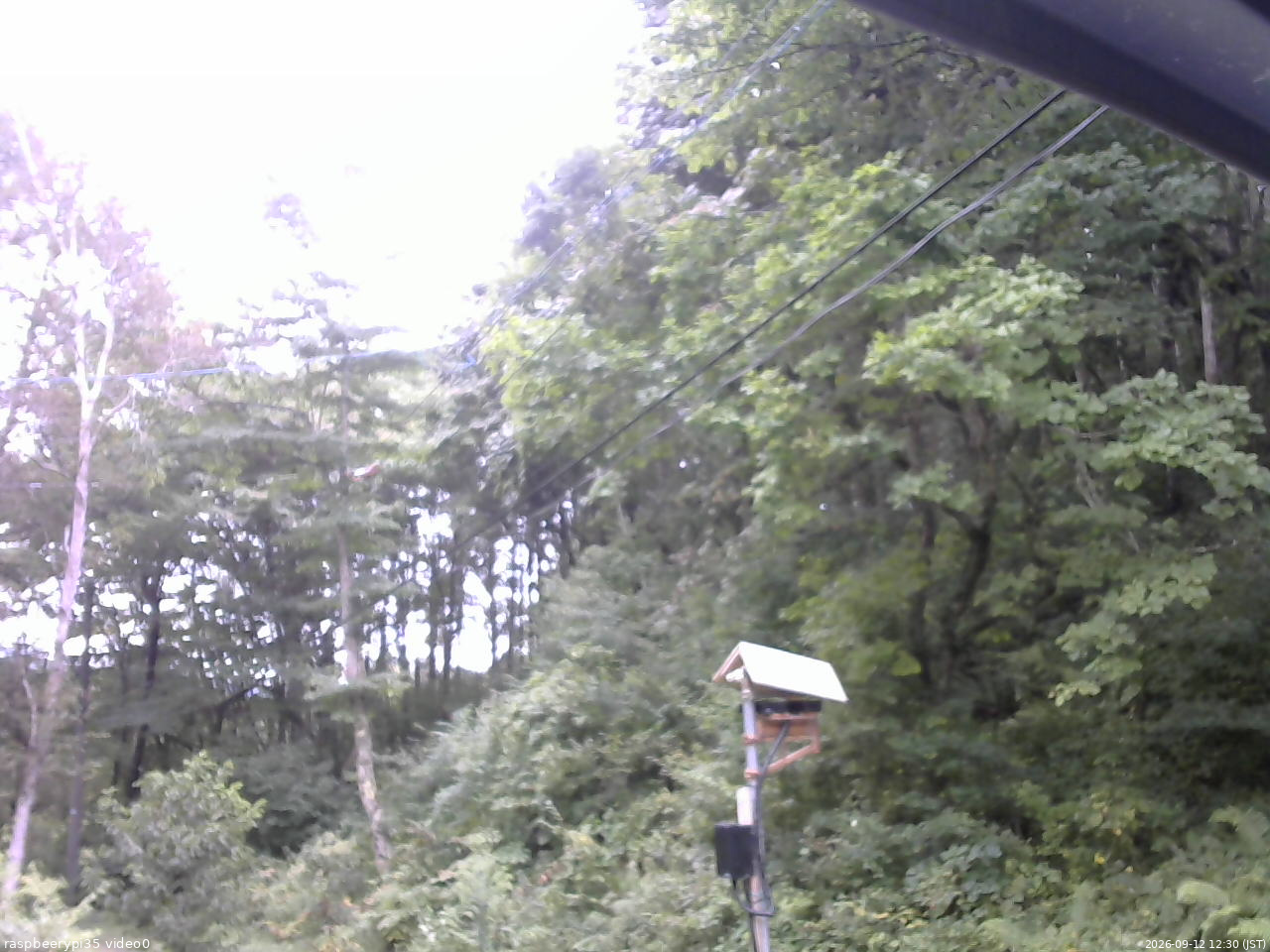 長野県菅平高原 ゆたか山荘 温度計 2026/09/12 12:30