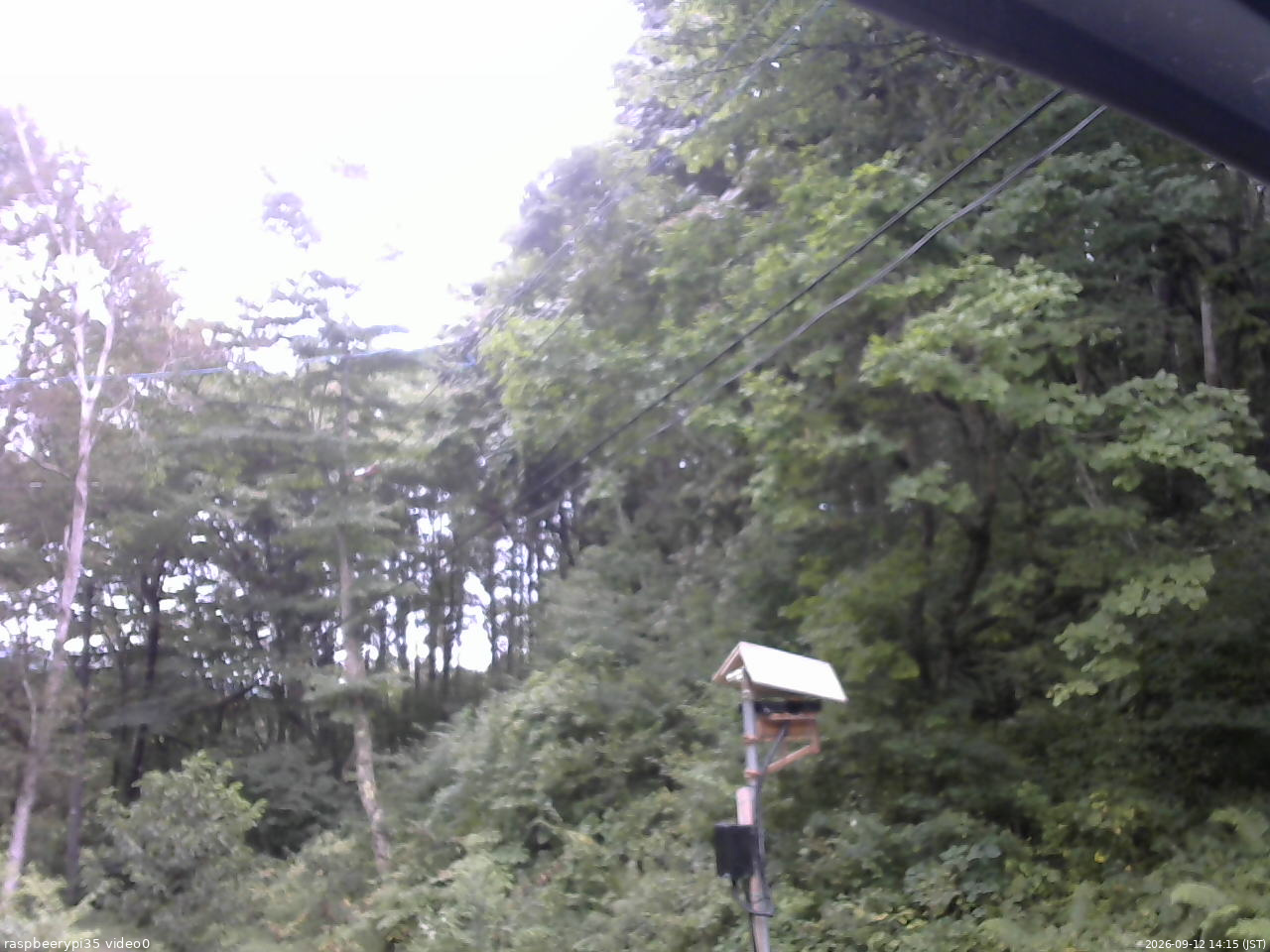 長野県菅平高原 ゆたか山荘 温度計 2026/09/12 14:15