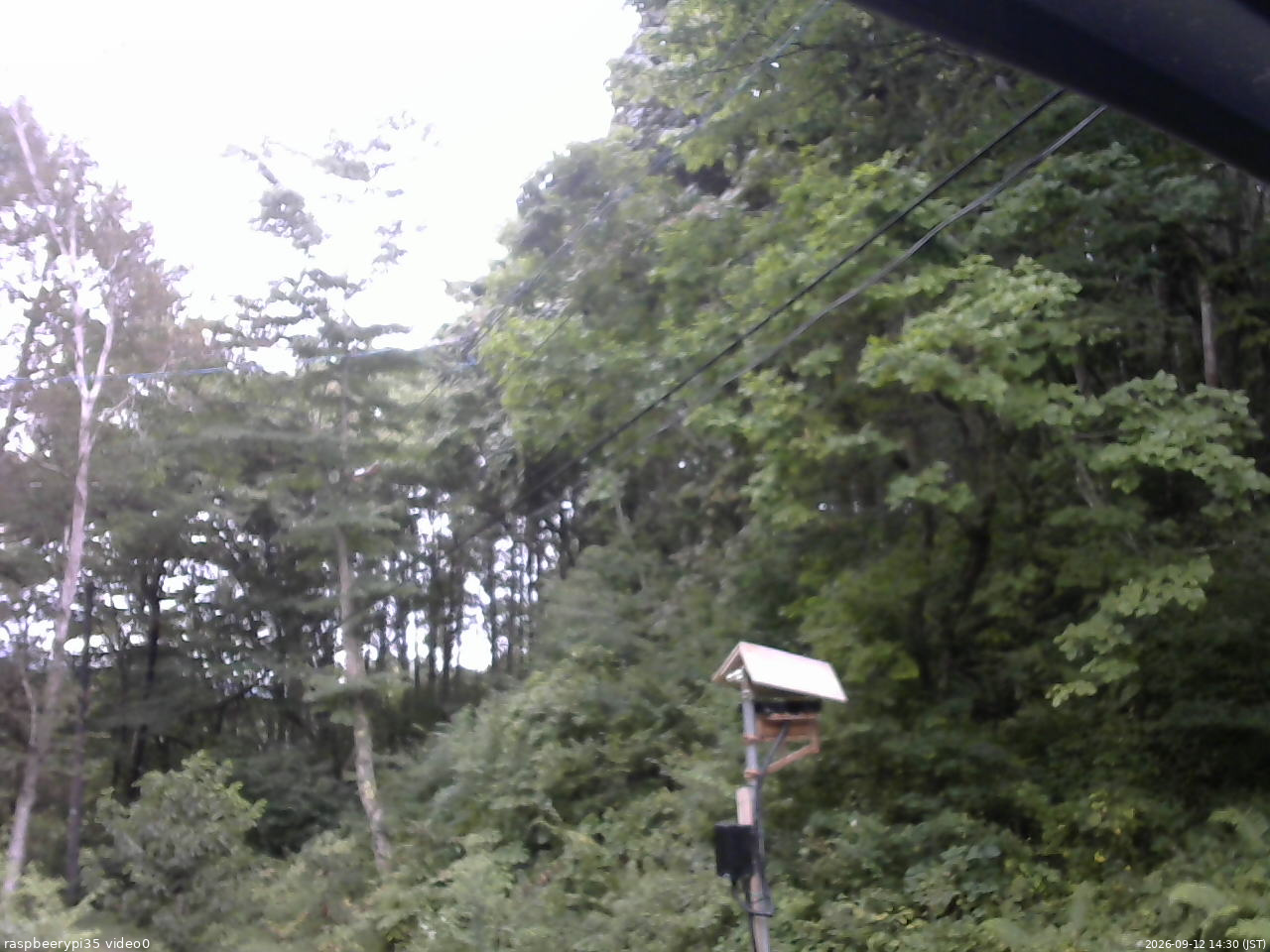 長野県菅平高原 ゆたか山荘 温度計 2026/09/12 14:30