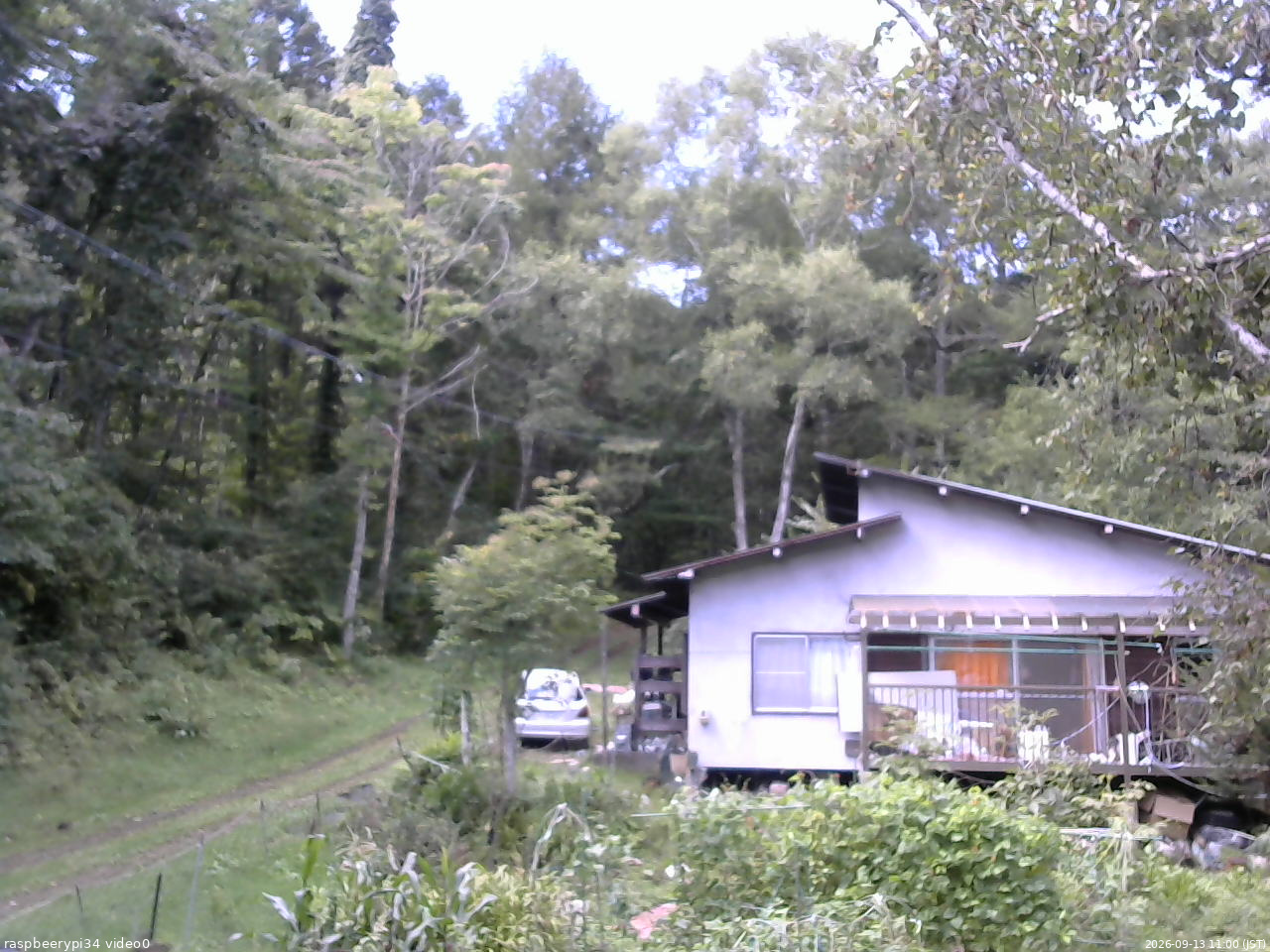 長野県菅平高原 ゆたか山荘 西側(坂上) 2026/09/13 11:00