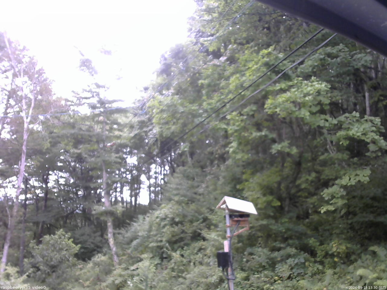 長野県菅平高原 ゆたか山荘 温度計 2026/09/13 13:30
