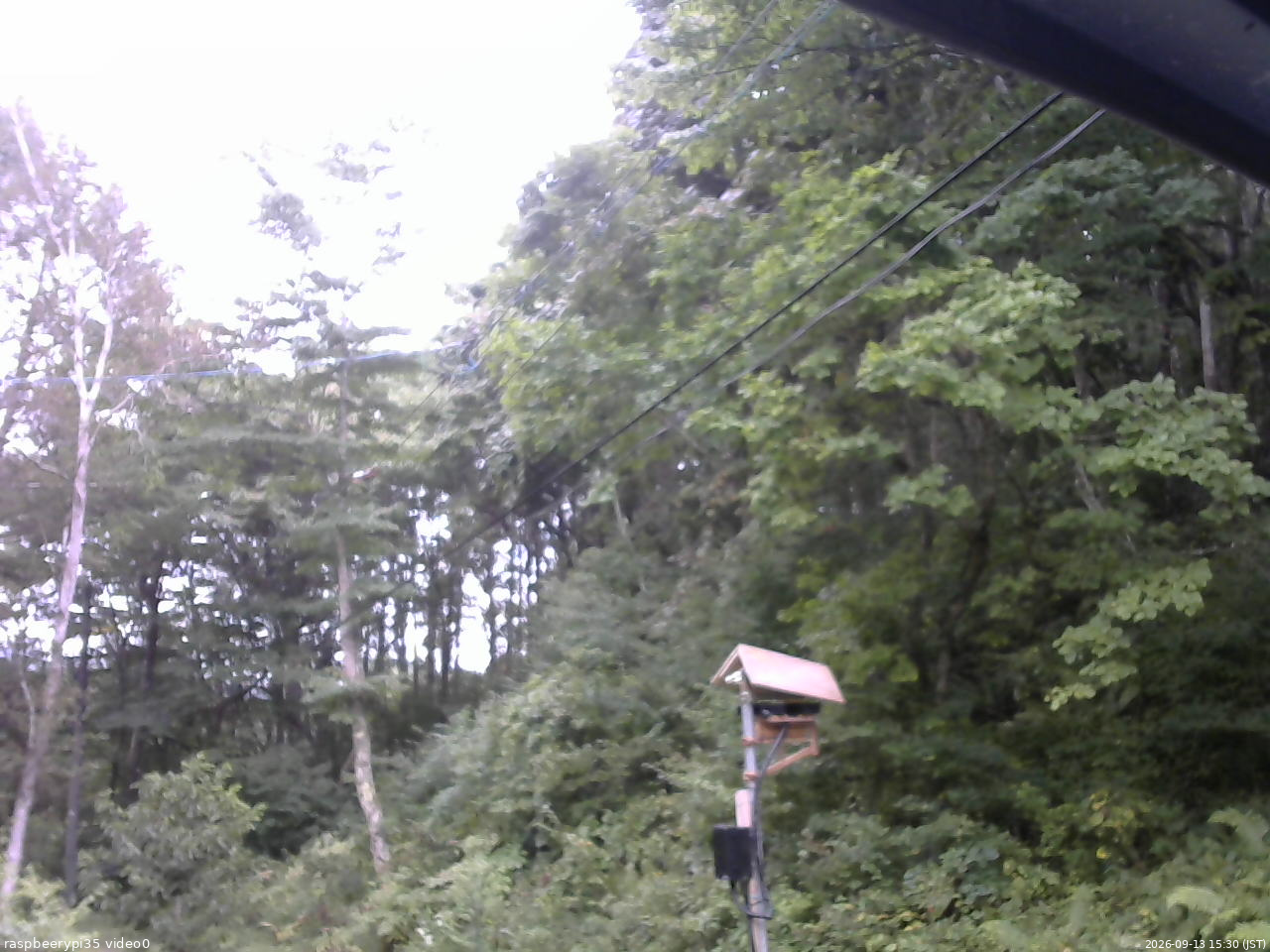 長野県菅平高原 ゆたか山荘 温度計 2026/09/13 15:30