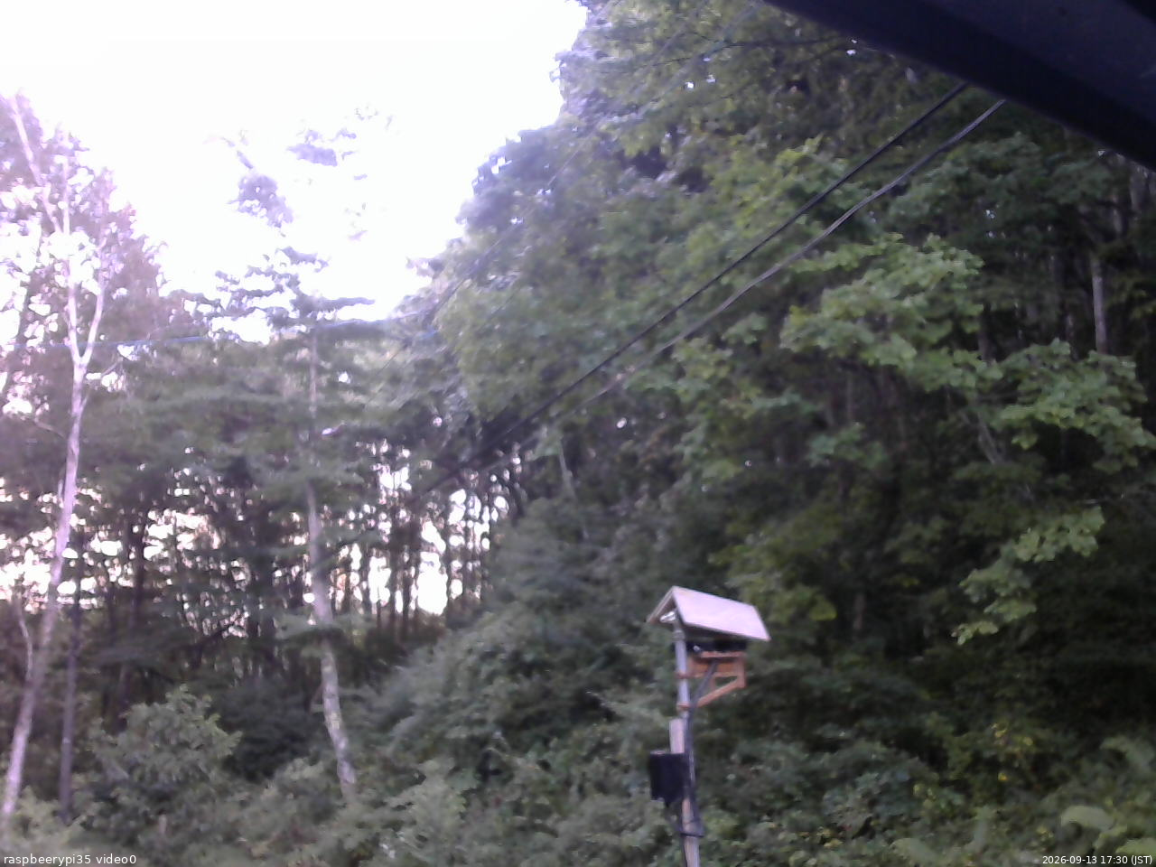 長野県菅平高原 ゆたか山荘 温度計 2026/09/13 17:30