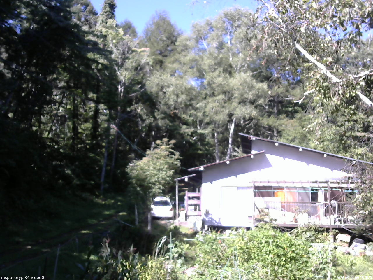 長野県菅平高原 ゆたか山荘 西側(坂上) 2026/09/14 09:15