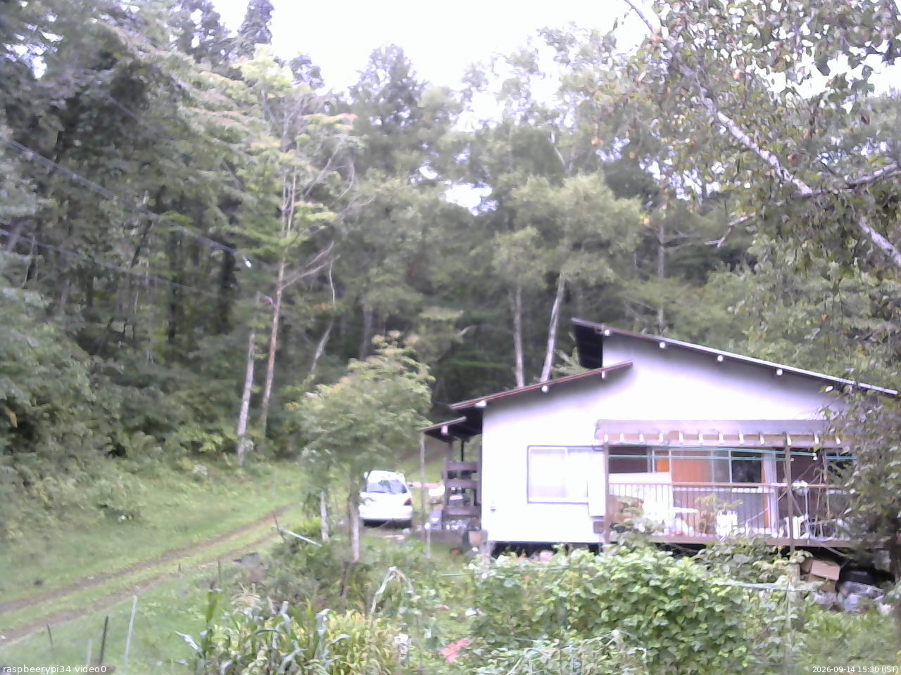 長野県菅平高原 ゆたか山荘 西側(坂上) 2026/09/14 15:30