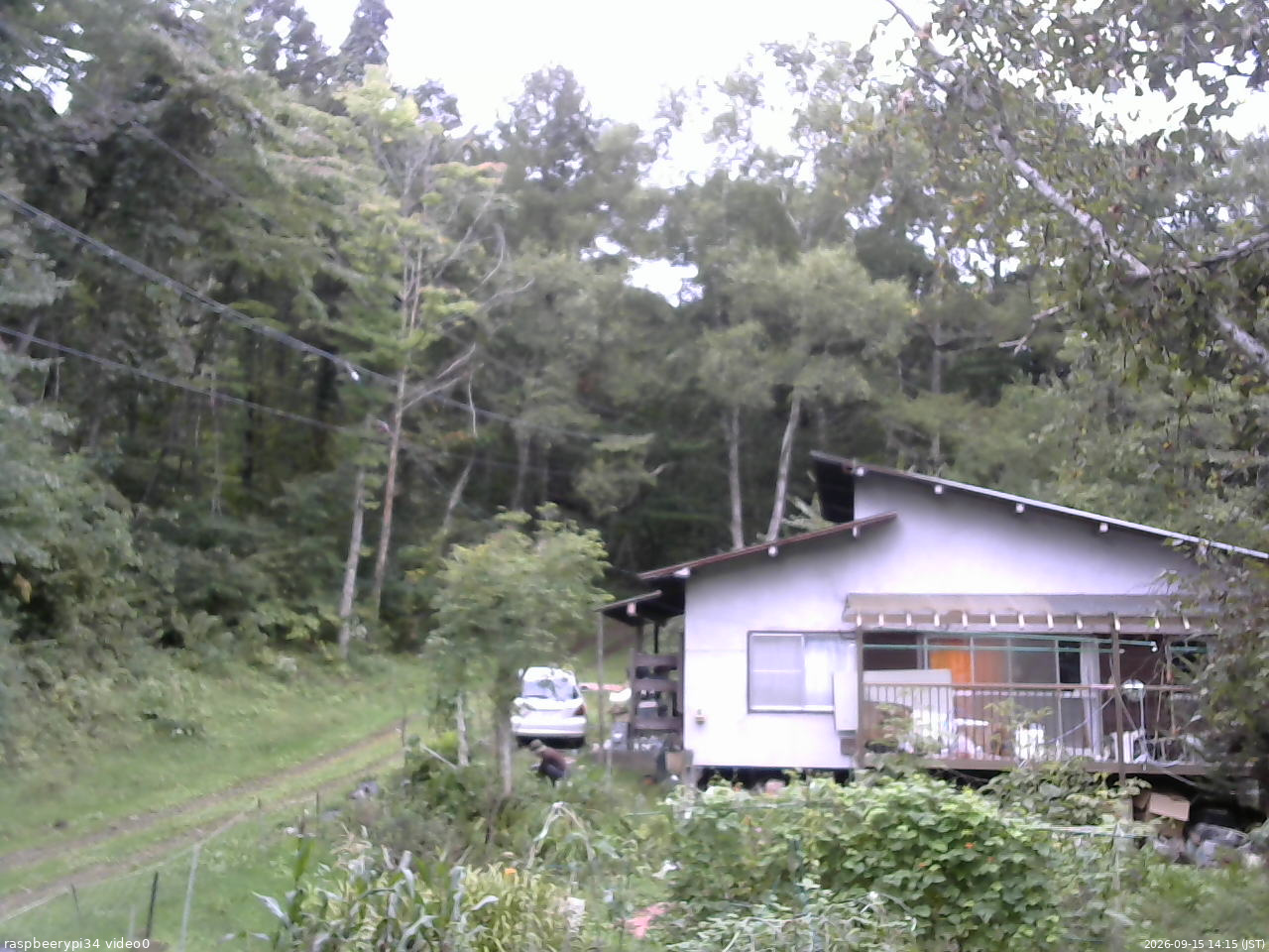 長野県菅平高原 ゆたか山荘 西側(坂上) 2026/09/15 14:15