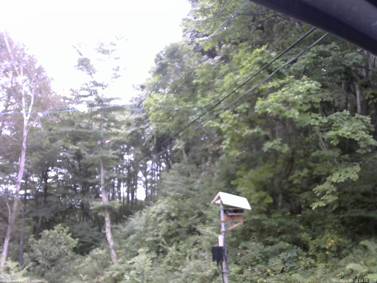 長野県菅平高原 ゆたか山荘 温度計 2026/09/15 14:15