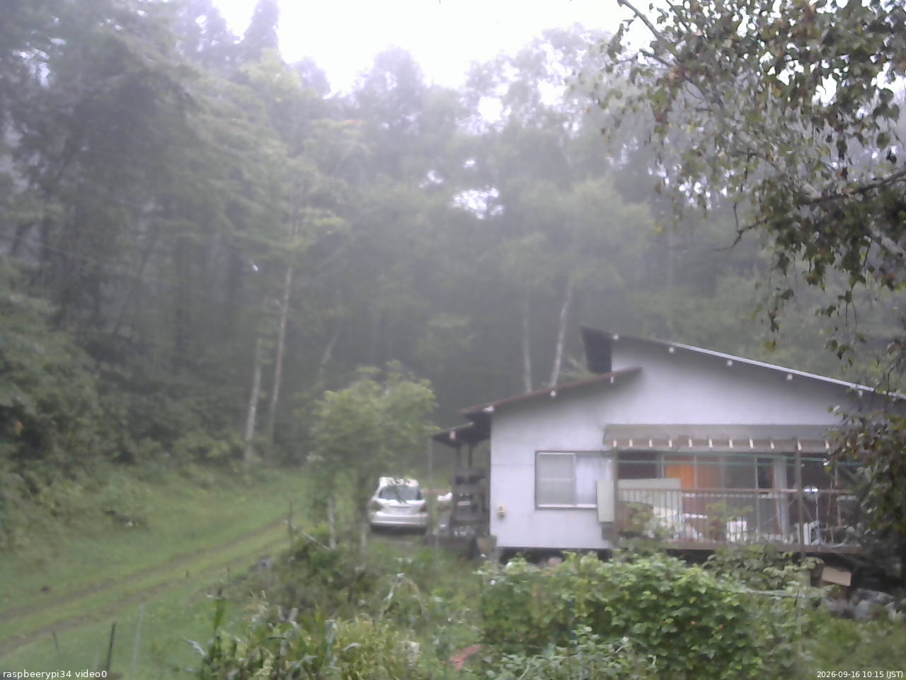長野県菅平高原 ゆたか山荘 西側(坂上) 2026/09/16 10:15