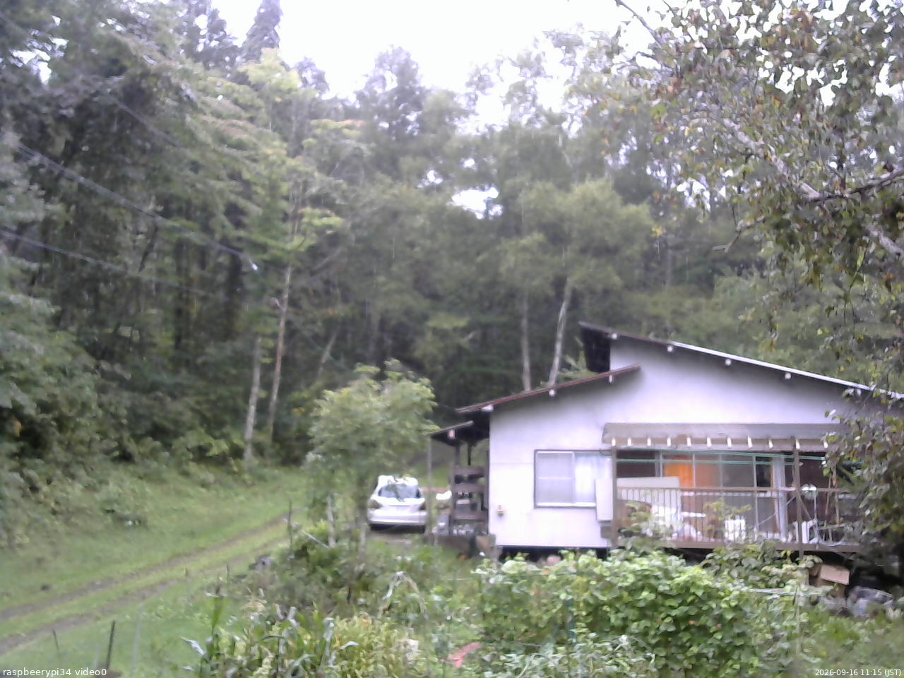 長野県菅平高原 ゆたか山荘 西側(坂上) 2026/09/16 11:15