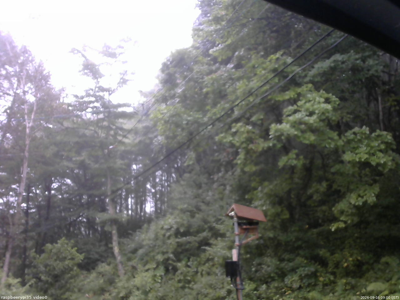 長野県菅平高原 ゆたか山荘 温度計 2026/09/16 09:00