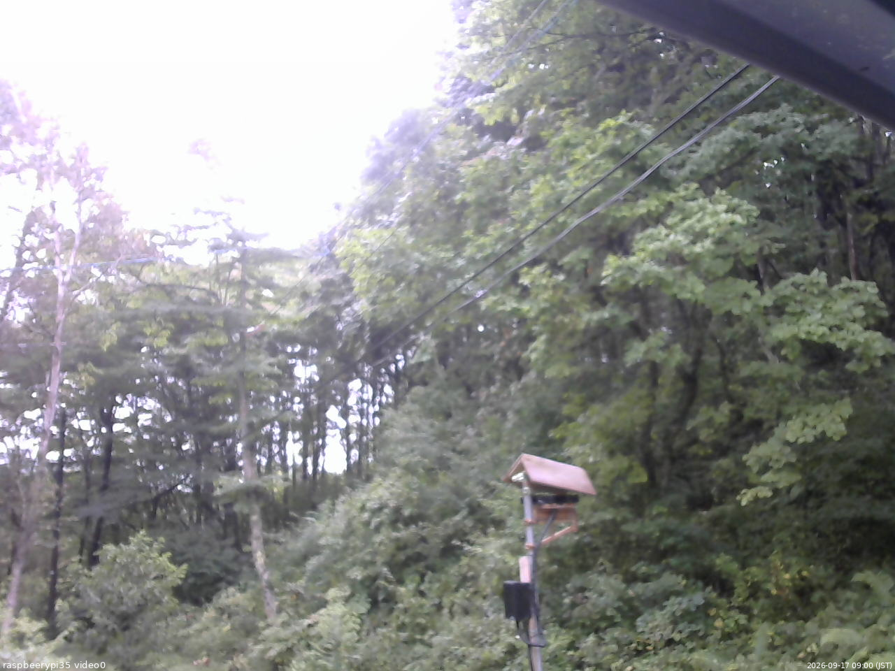 長野県菅平高原 ゆたか山荘 温度計 2026/09/17 09:00