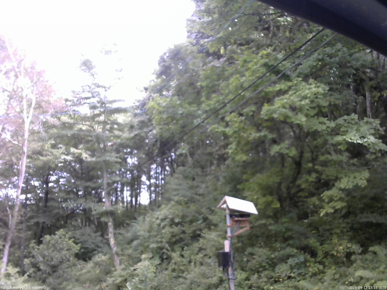 長野県菅平高原 ゆたか山荘 温度計 2026/09/17 13:15