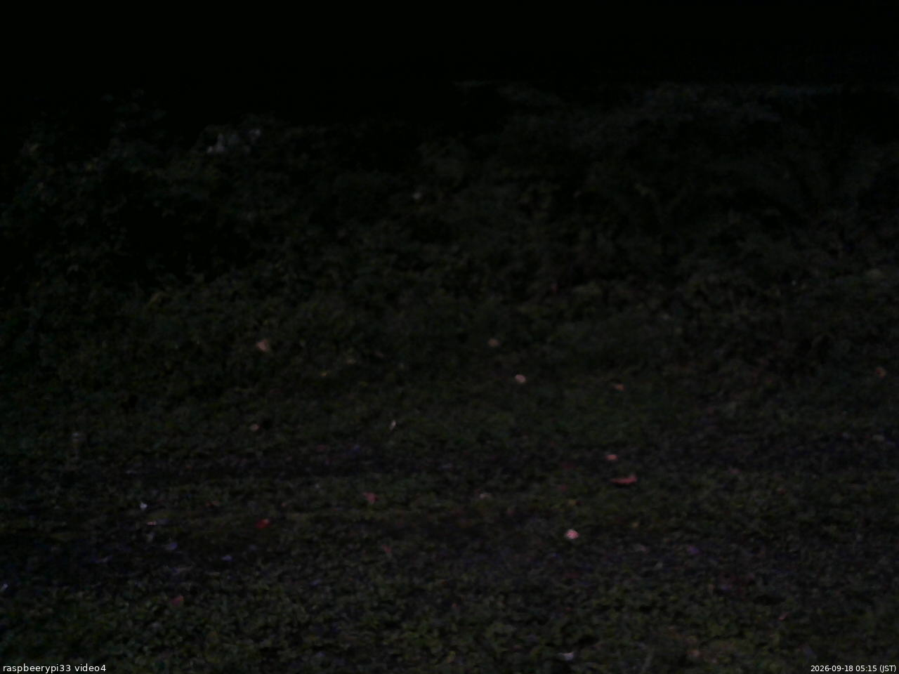 長野県菅平高原 ゆたか山荘 東側(坂下) 2026/09/18 05:15