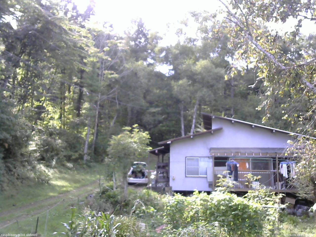 長野県菅平高原 ゆたか山荘 西側(坂上) 2026/09/18 13:45