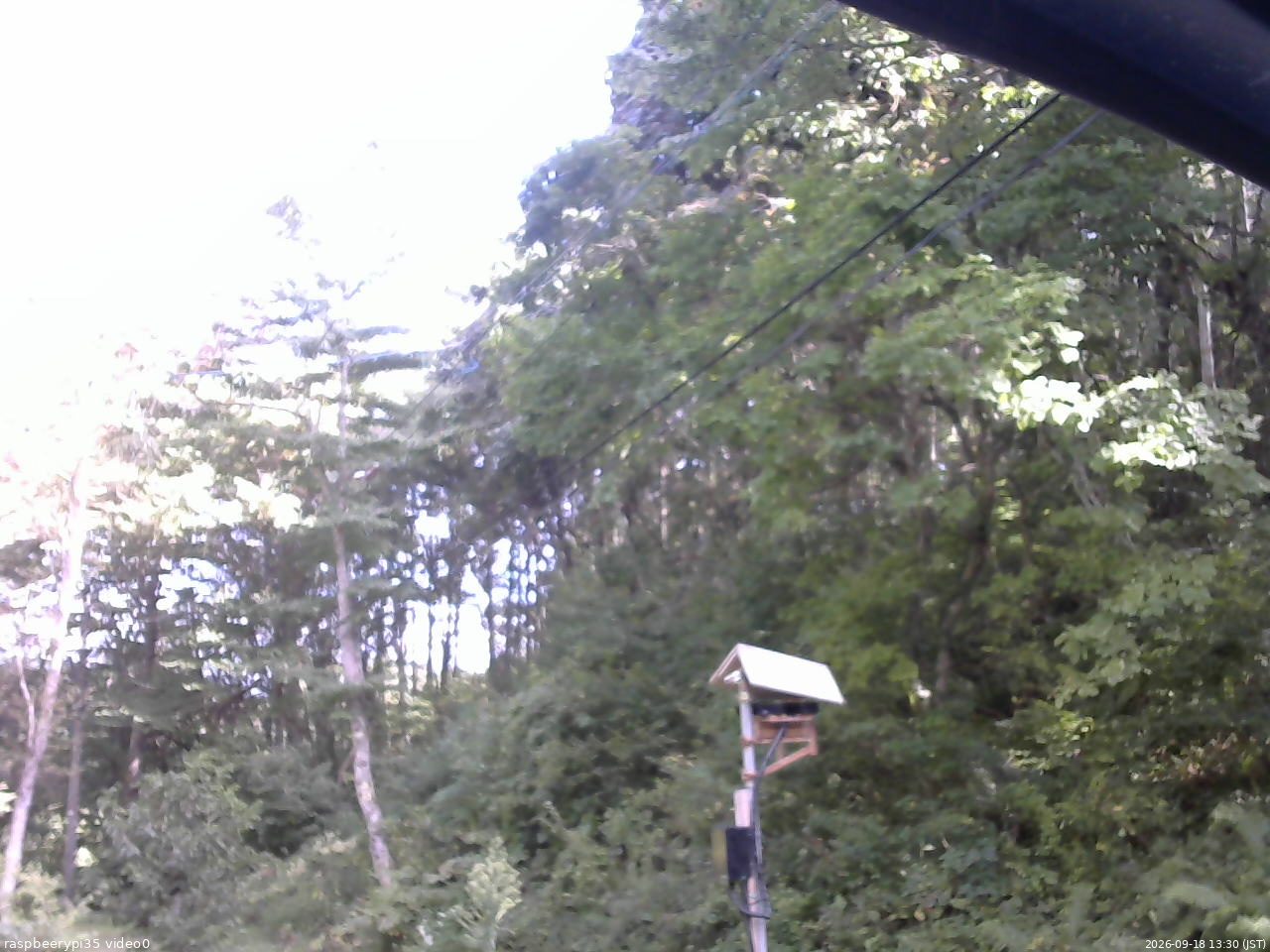 長野県菅平高原 ゆたか山荘 温度計 2026/09/18 13:30