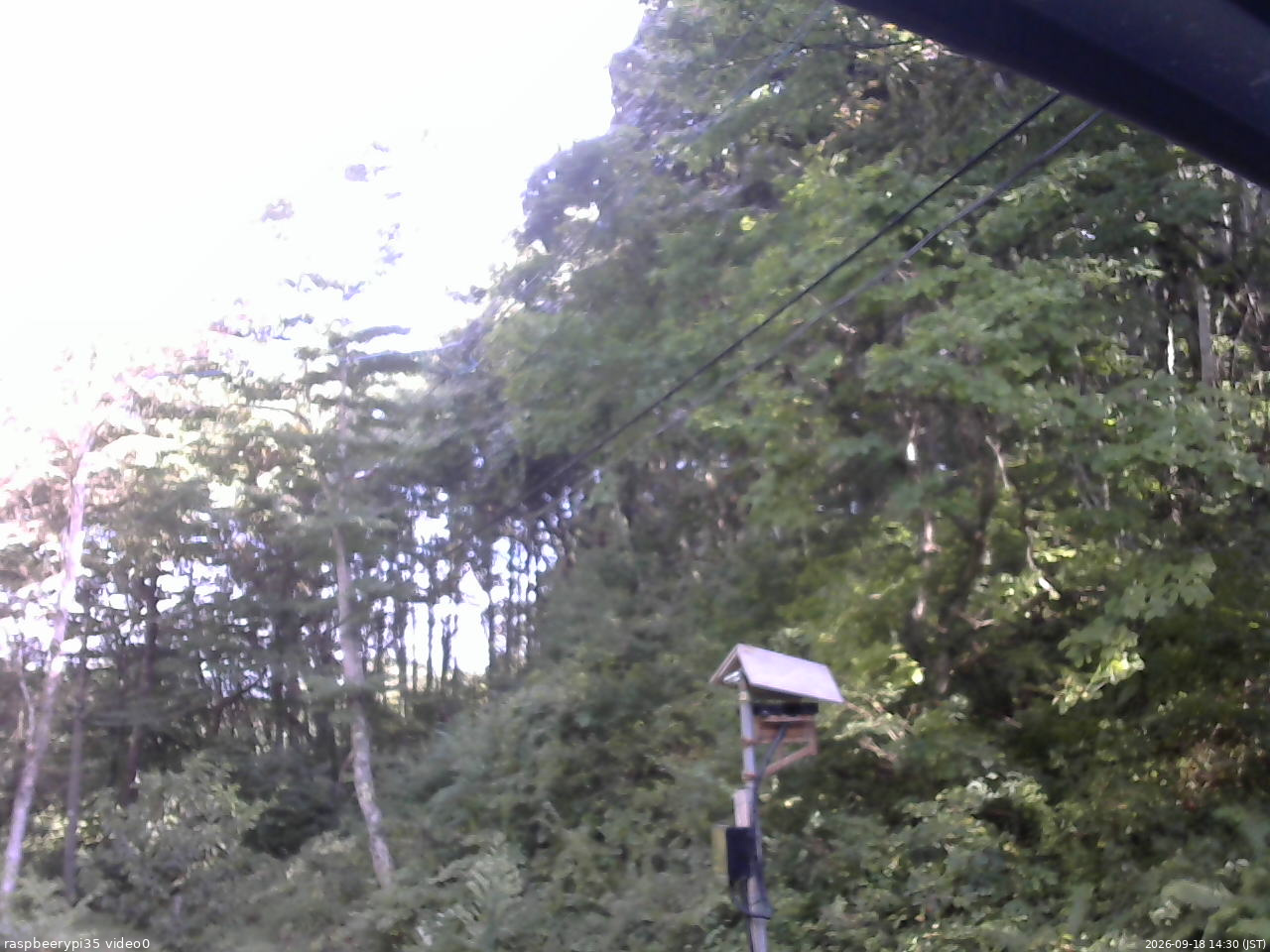 長野県菅平高原 ゆたか山荘 温度計 2026/09/18 14:30