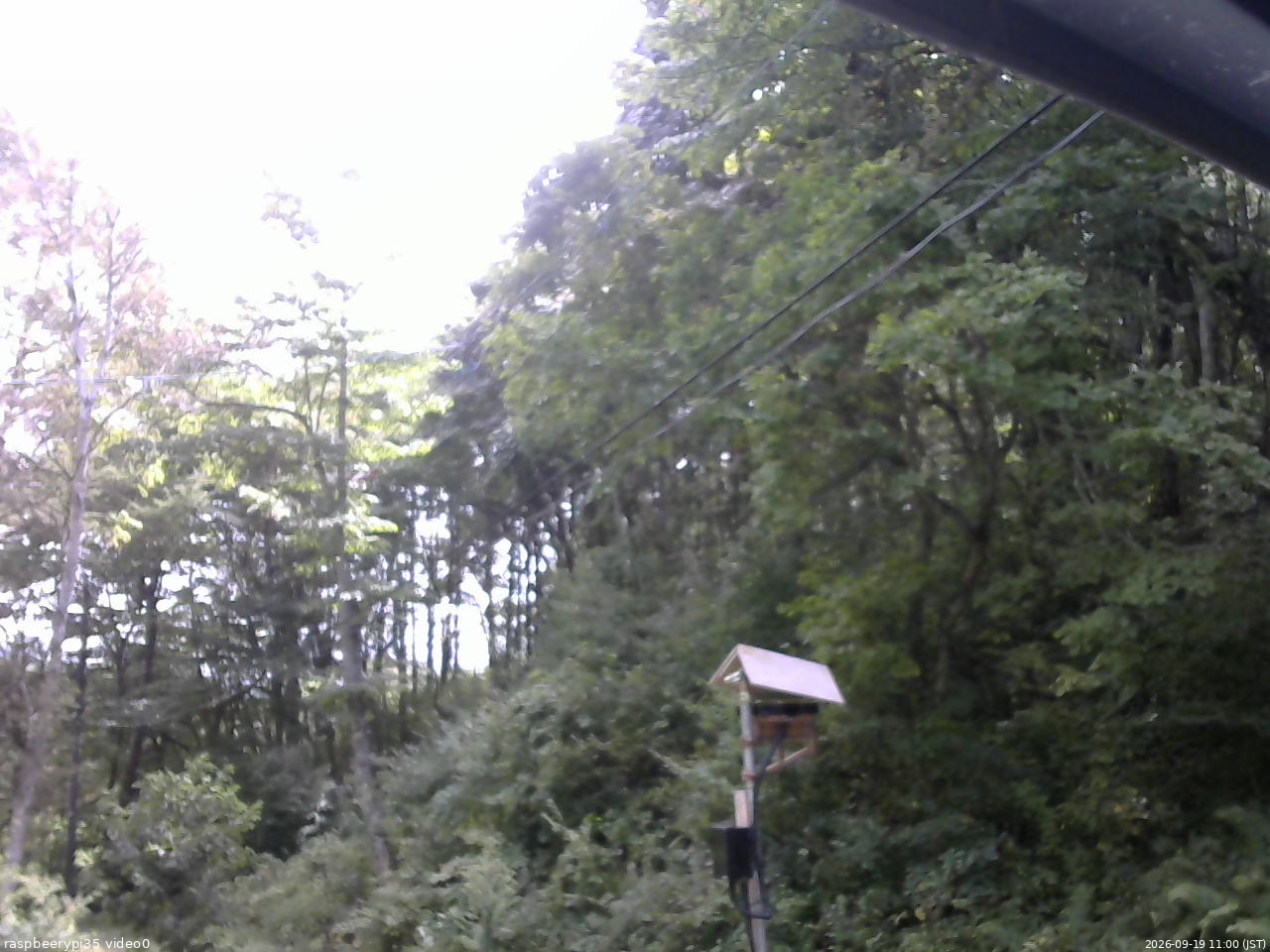 長野県菅平高原 ゆたか山荘 温度計 2026/09/19 11:00