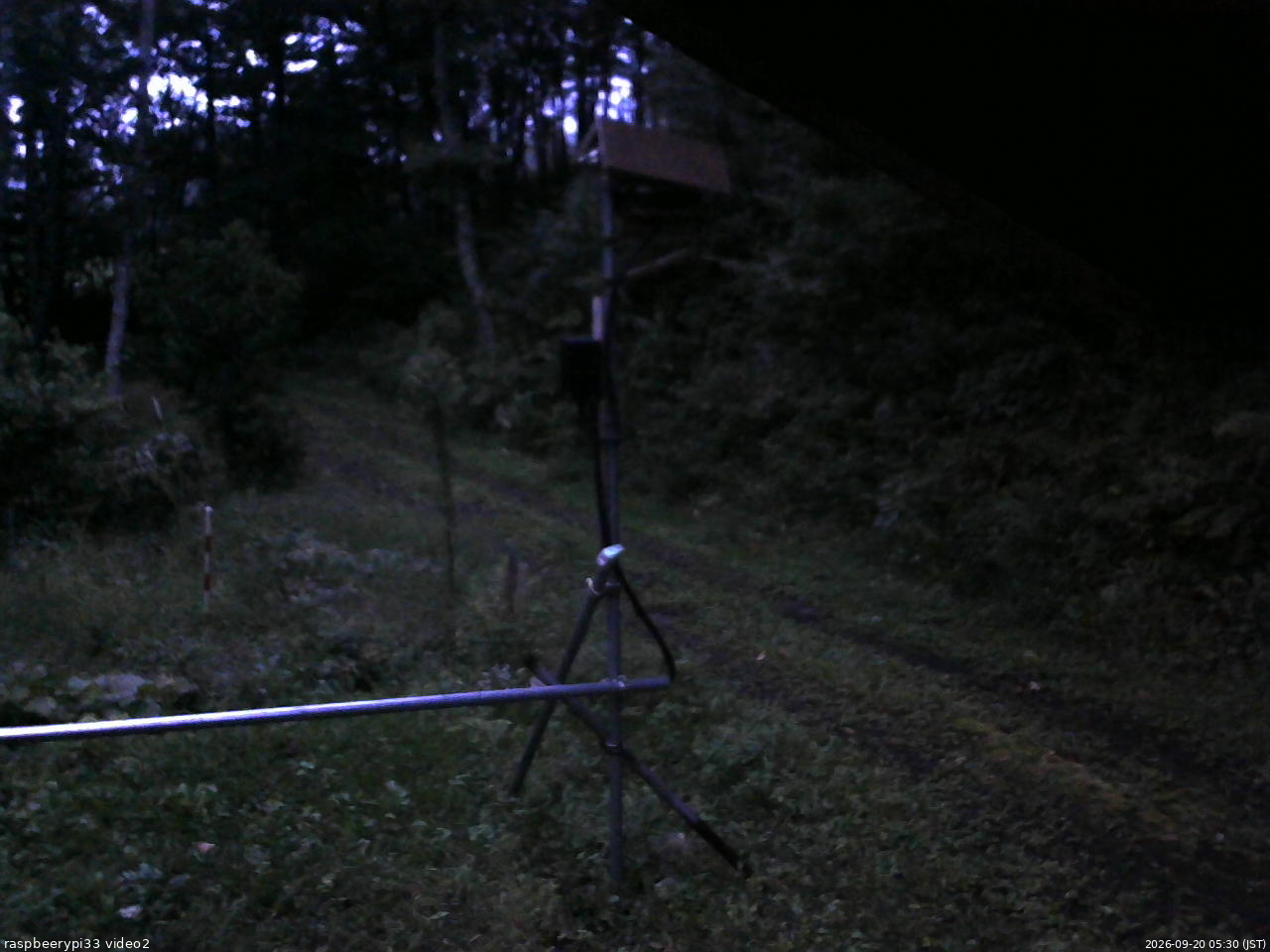 長野県菅平高原 ゆたか山荘 南側 2026/09/20 05:30