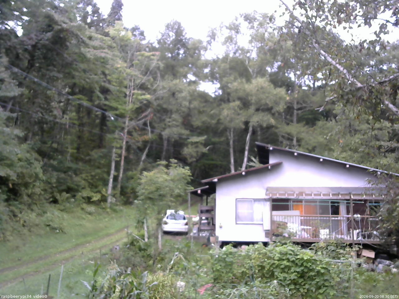 長野県菅平高原 ゆたか山荘 西側(坂上) 2026/09/20 08:30