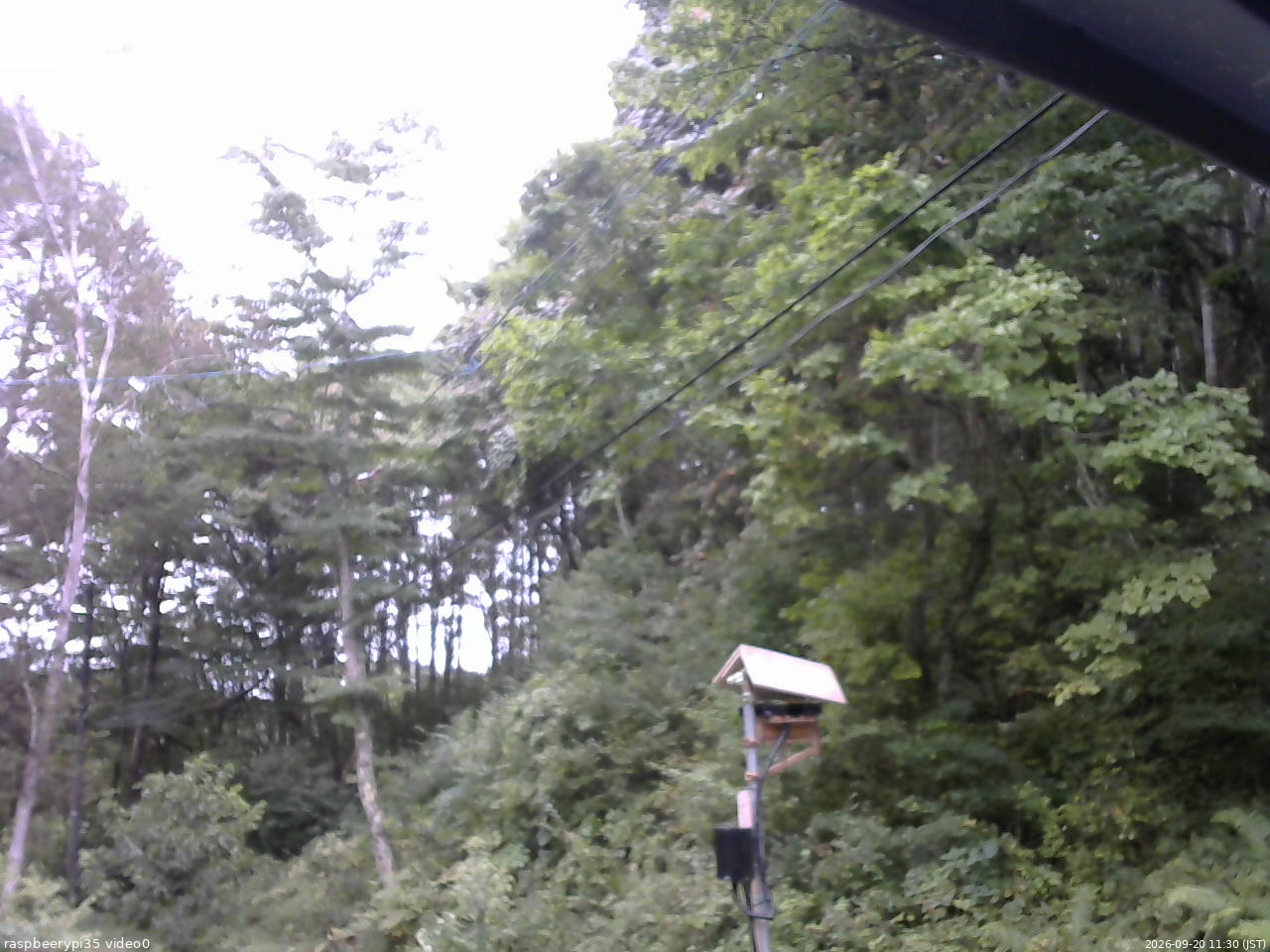長野県菅平高原 ゆたか山荘 温度計 2026/09/20 11:30