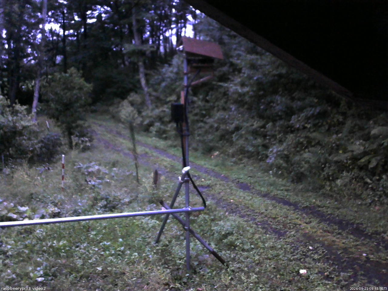長野県菅平高原 ゆたか山荘 南側 2026/09/21 05:45