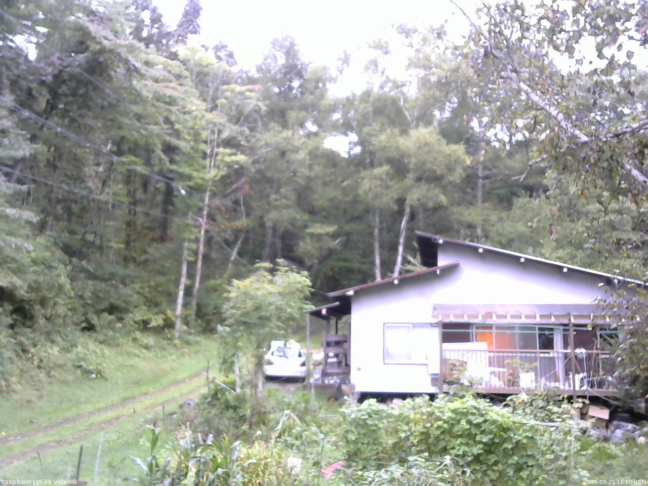 長野県菅平高原 ゆたか山荘 西側(坂上) 2026/09/21 11:00