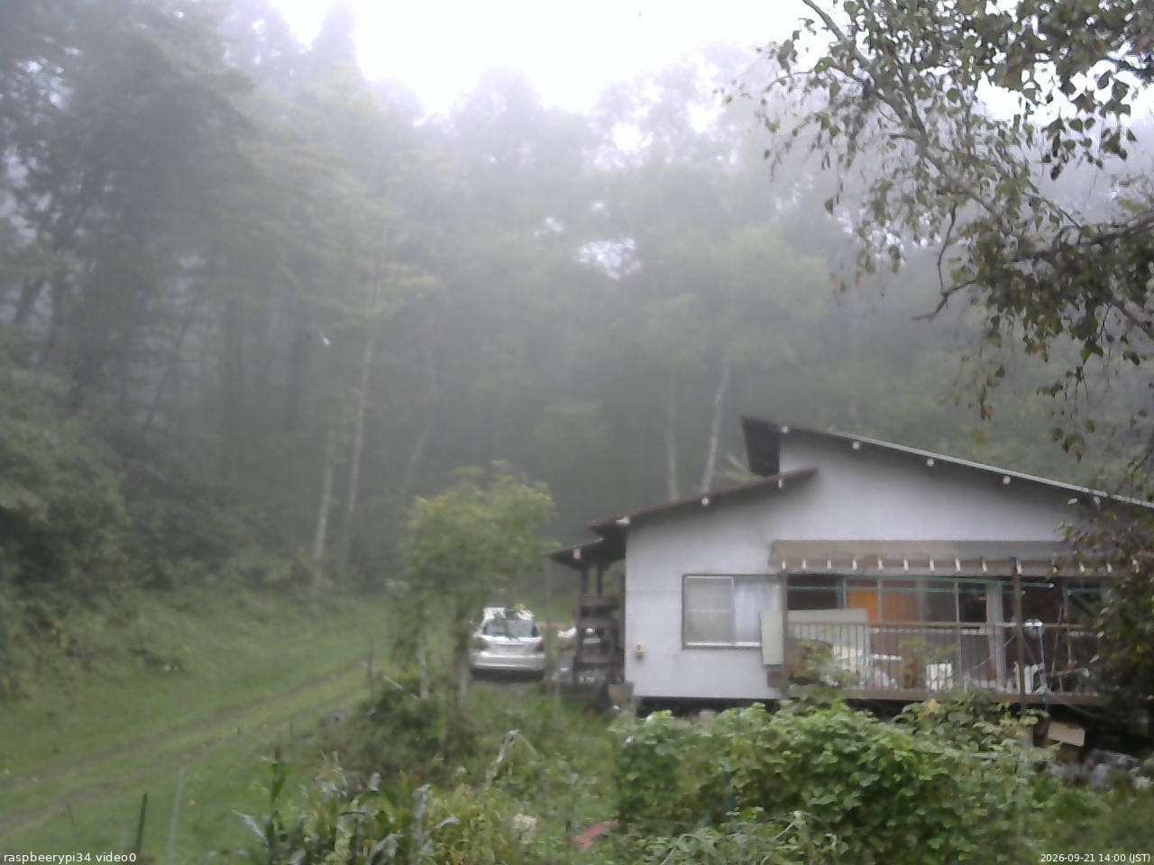 長野県菅平高原 ゆたか山荘 西側(坂上) 2026/09/21 14:00
