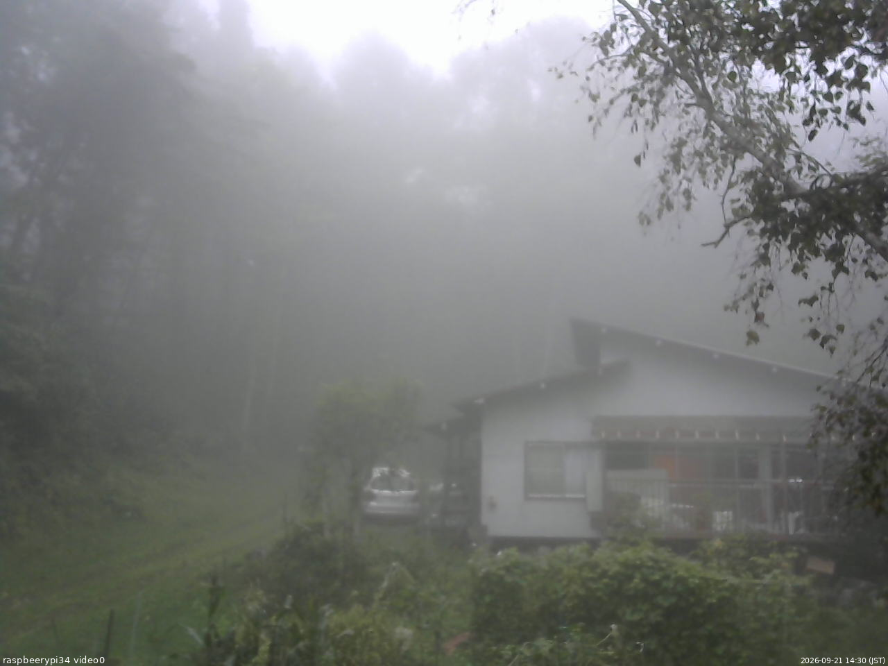 長野県菅平高原 ゆたか山荘 西側(坂上) 2026/09/21 14:30