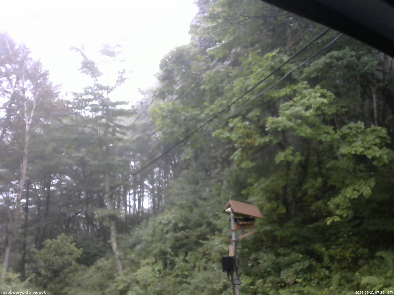 長野県菅平高原 ゆたか山荘 温度計 2026/09/21 07:30