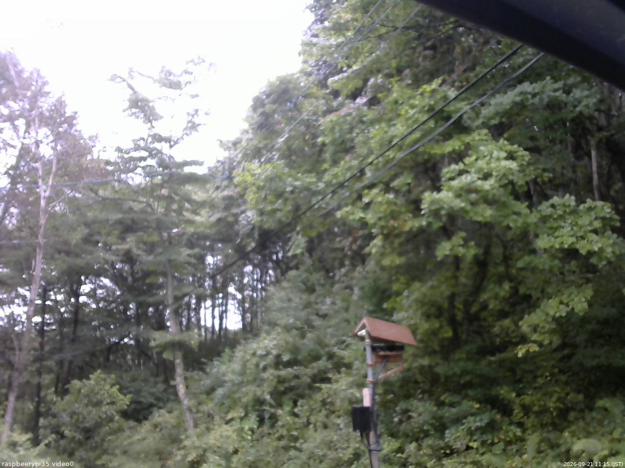 長野県菅平高原 ゆたか山荘 温度計 2026/09/21 11:15