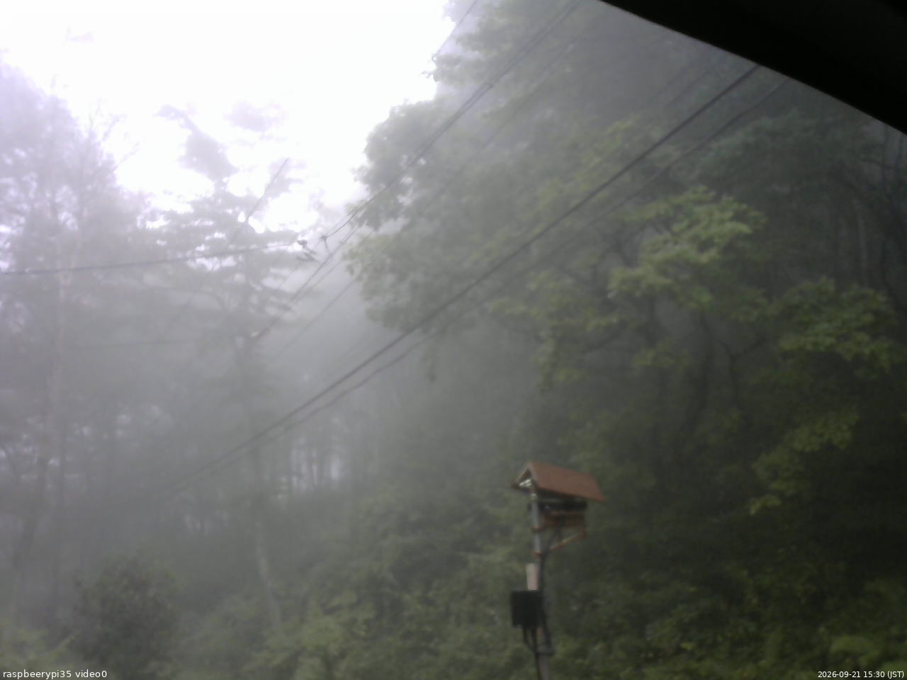 長野県菅平高原 ゆたか山荘 温度計 2026/09/21 15:30