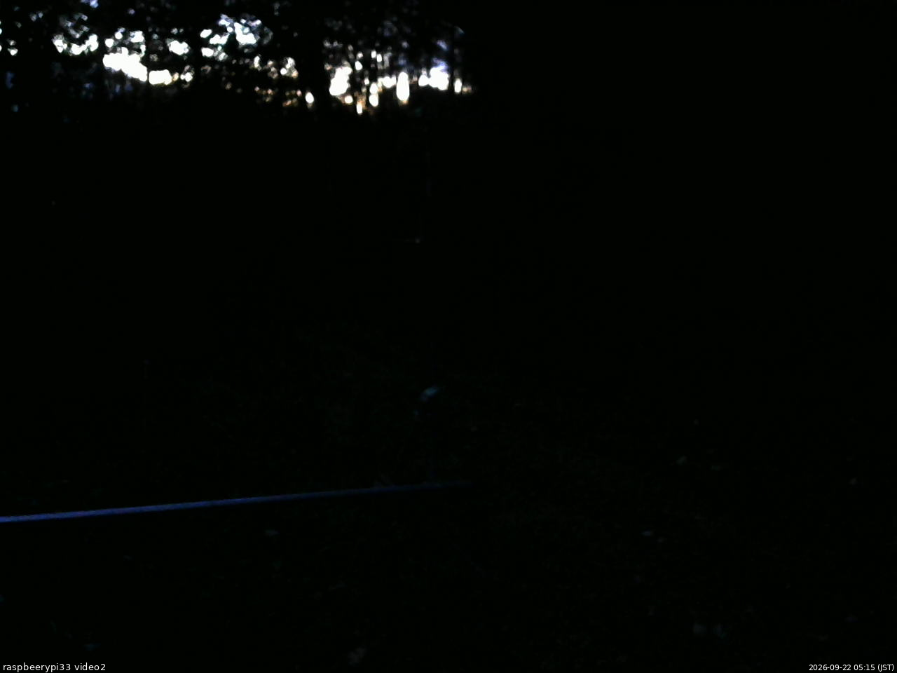 長野県菅平高原 ゆたか山荘 南側 2026/09/22 05:15