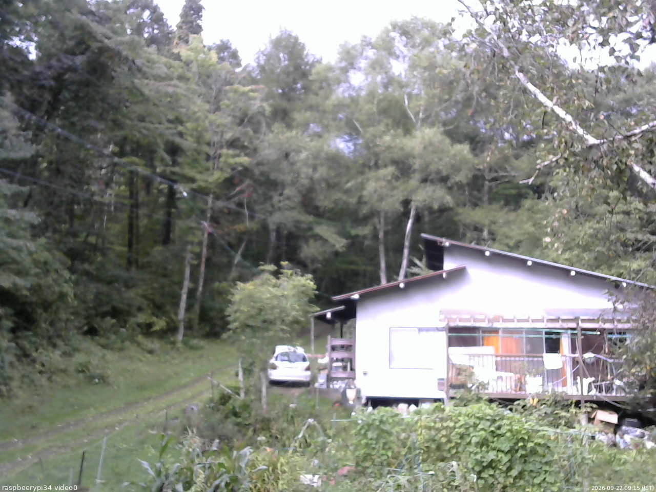 長野県菅平高原 ゆたか山荘 西側(坂上) 2026/09/22 09:15
