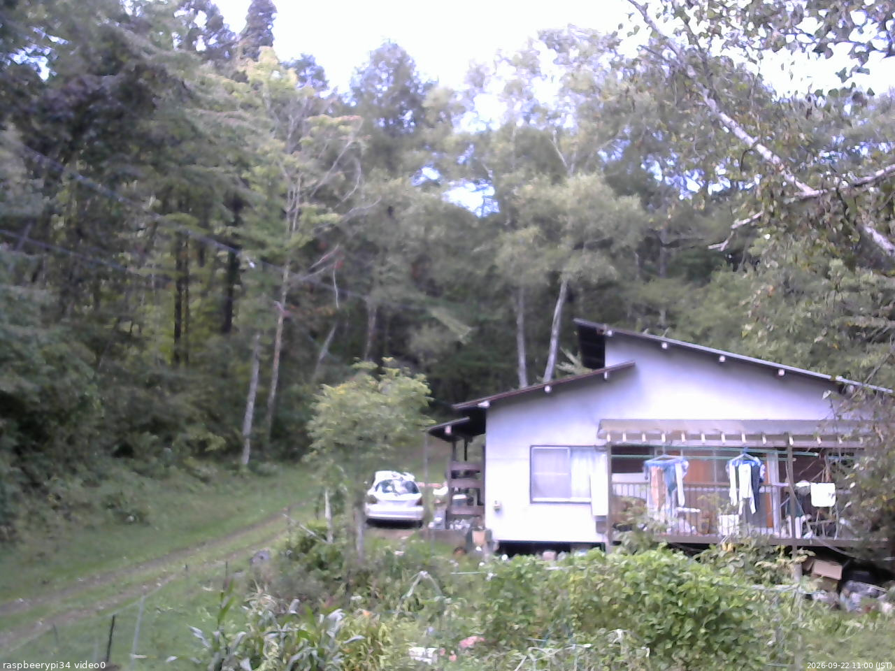 長野県菅平高原 ゆたか山荘 西側(坂上) 2026/09/22 11:00