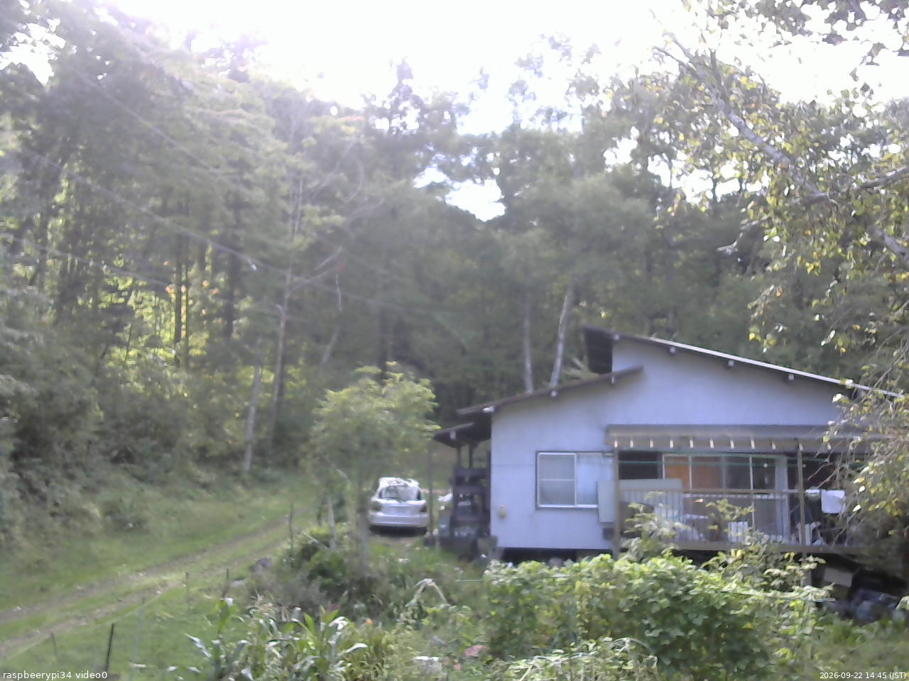 長野県菅平高原 ゆたか山荘 西側(坂上) 2026/09/22 14:45