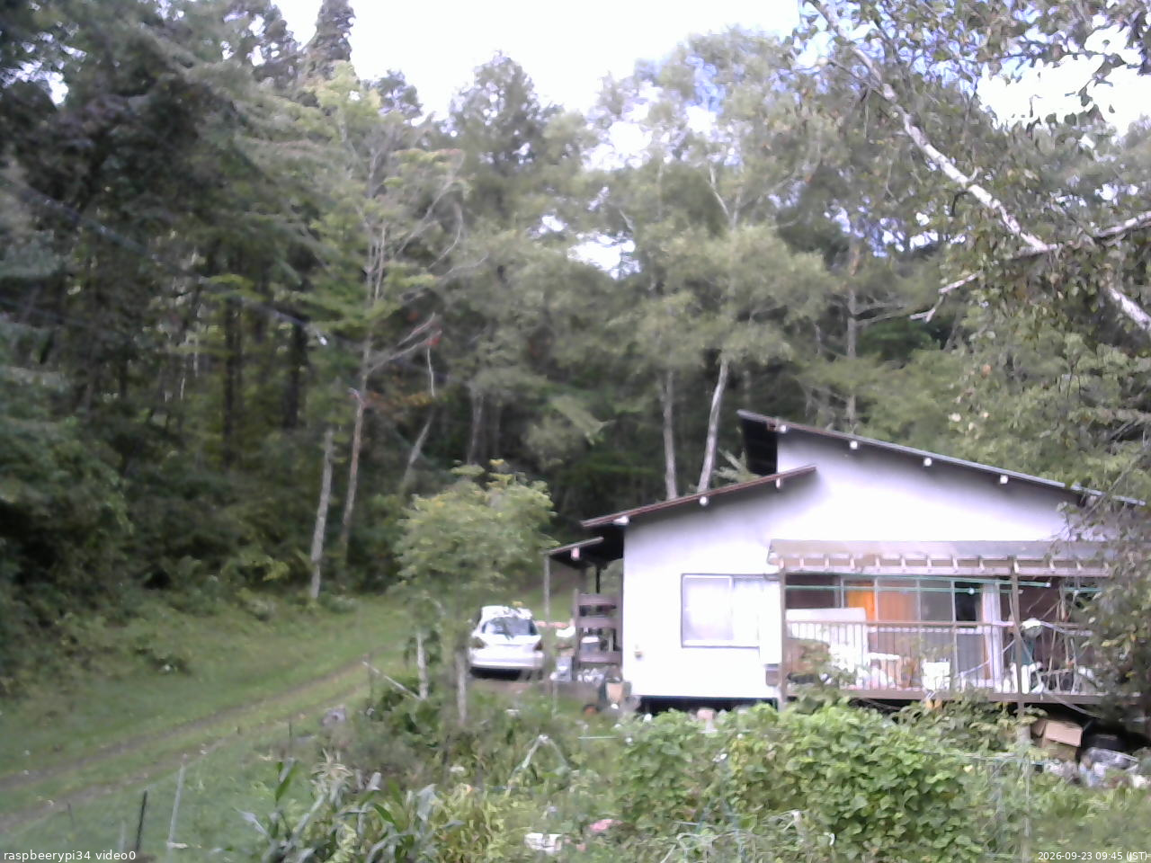 長野県菅平高原 ゆたか山荘 西側(坂上) 2026/09/23 09:45
